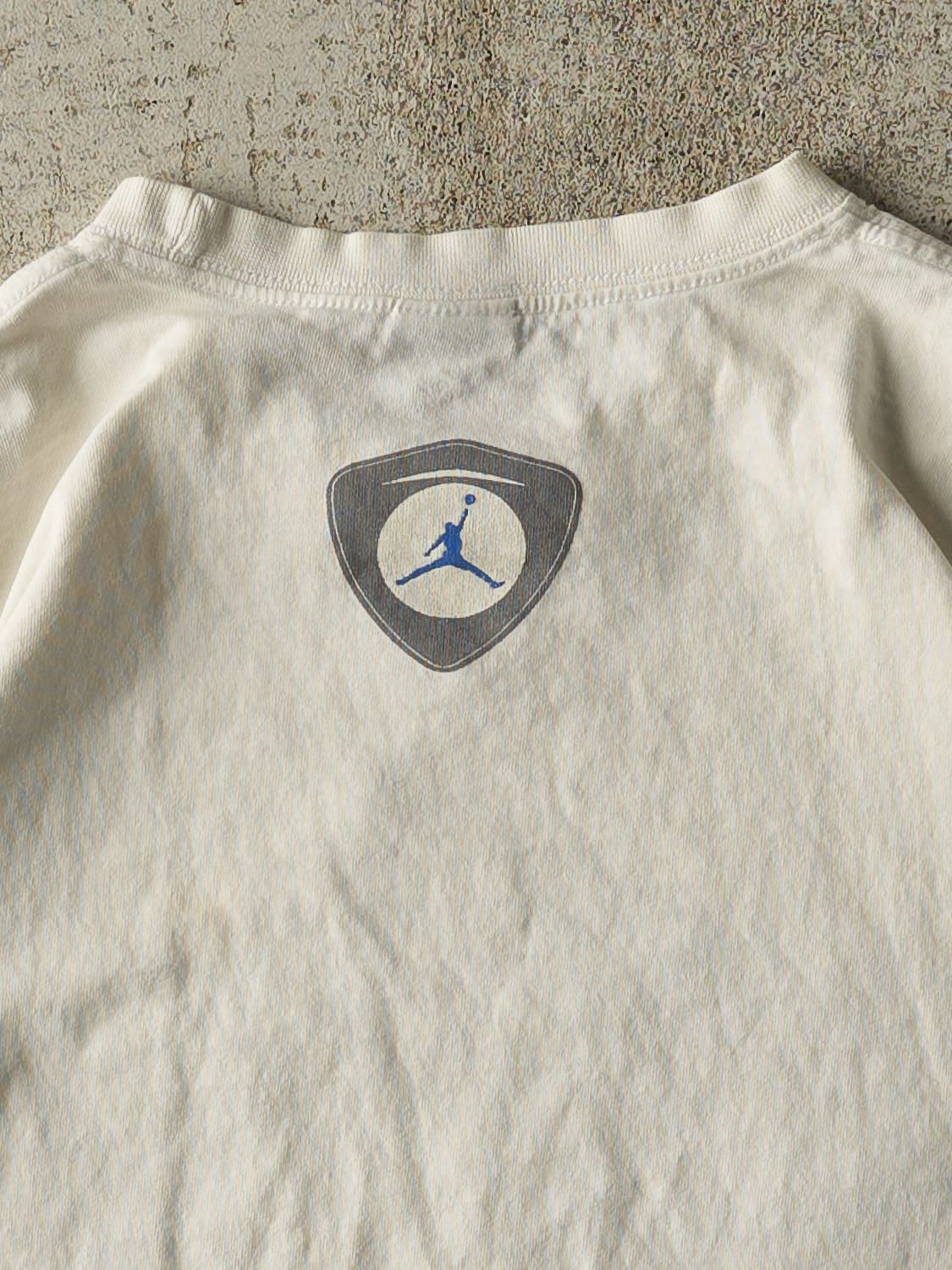 Vintage 90s White Air Jordan Tee (L/XL)