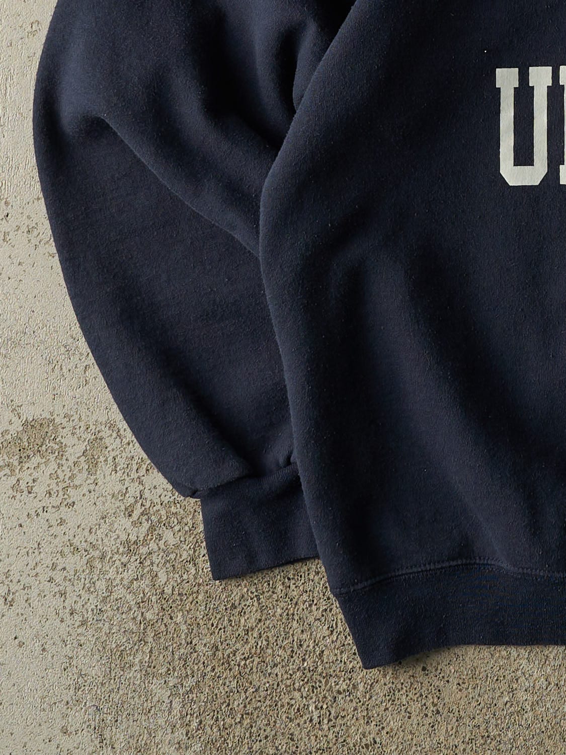 Vintage 90s Navy Blue Champion New York University Crewneck (XL)