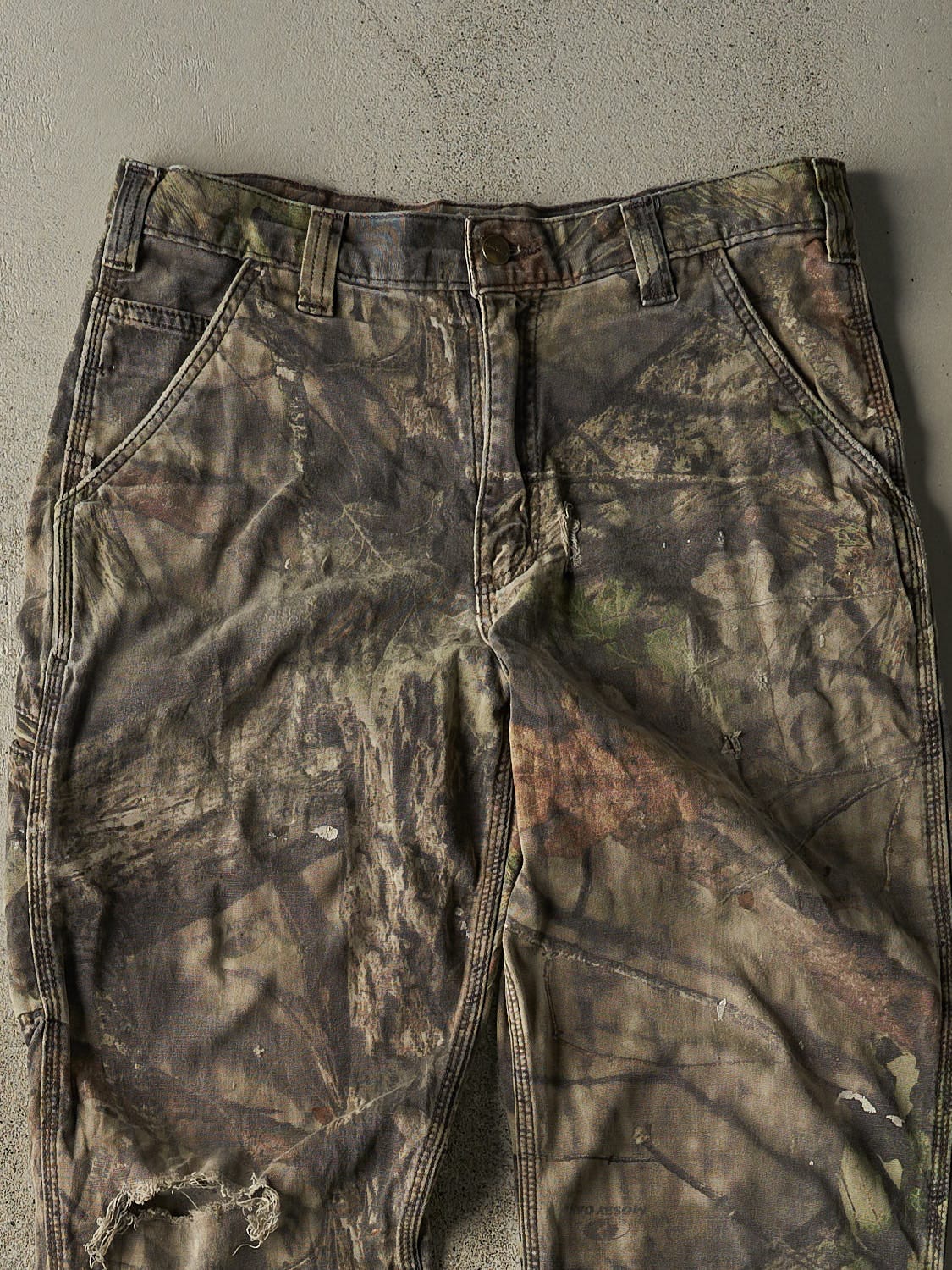 Vintage 90s Camo Carhartt Work Pants (32x32)