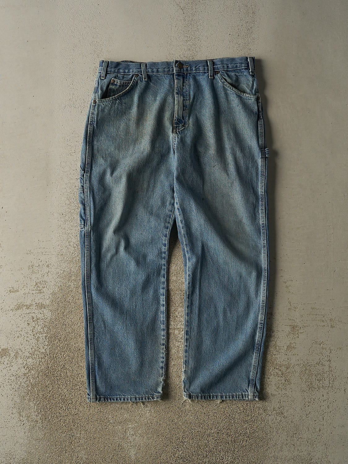 Vintage 90s Light Wash Dickies Carpenter Pants (36x29.5)