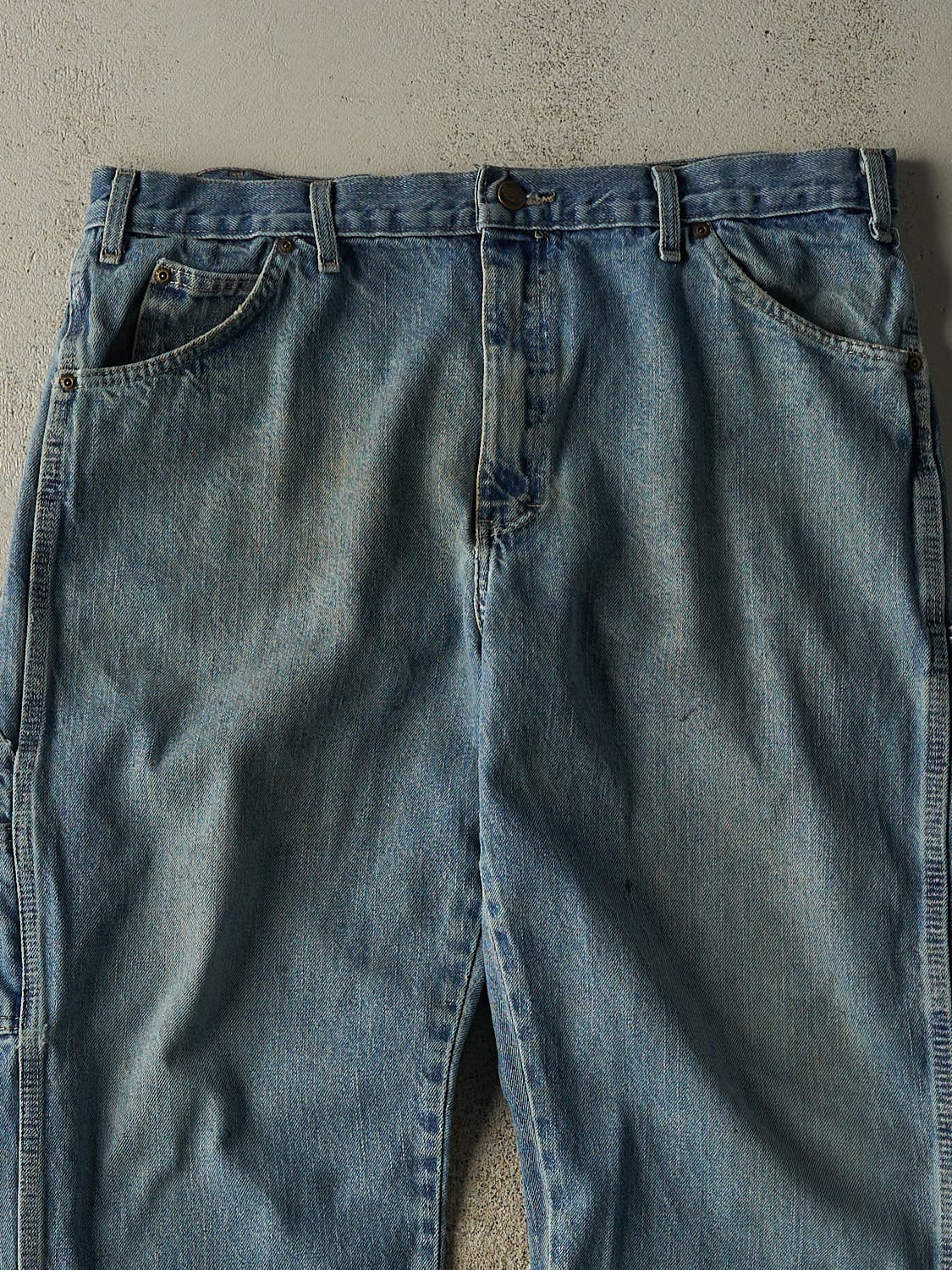 Vintage 90s Light Wash Dickies Carpenter Pants (36x29.5)