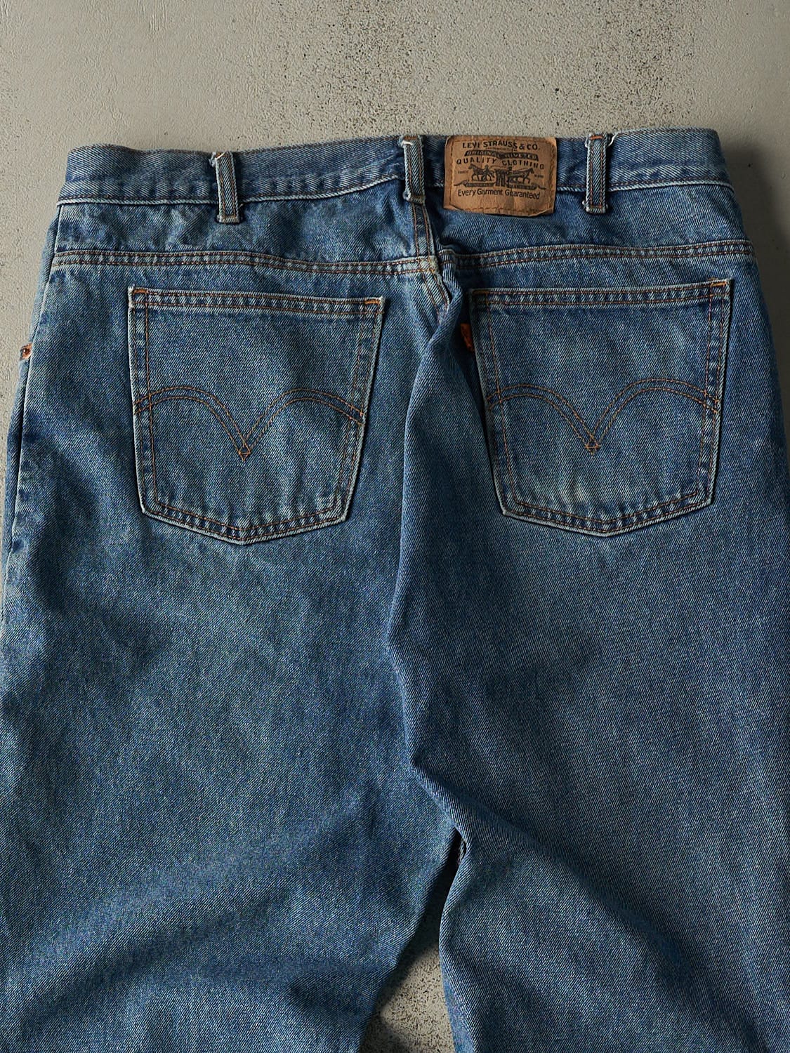 Vintage 80s Mid Wash Levi's Orange Tab Jeans (34x29)