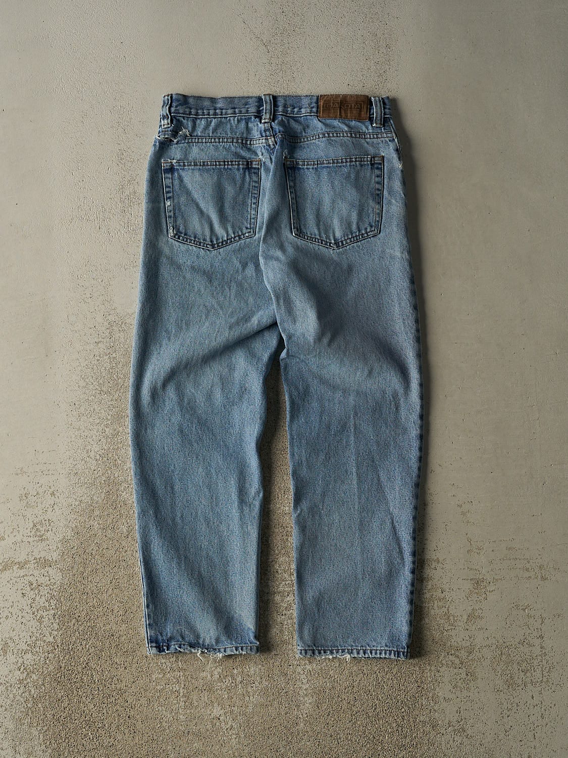 Vintage 90s Light Wash Dakota Jeans (31x28.5)