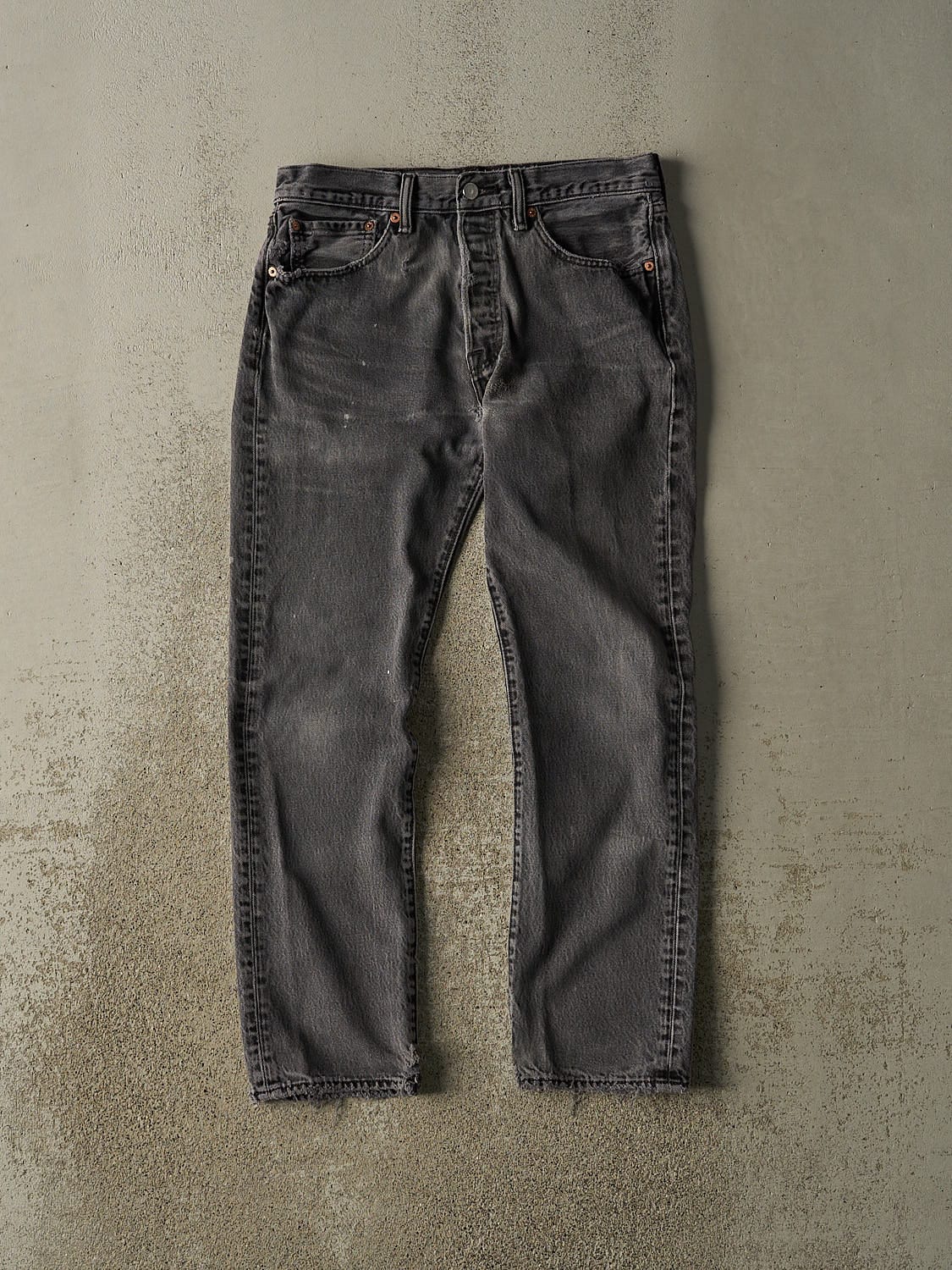 Vintage 90s Faded Black Levi's Denim Pants (30x28.5)