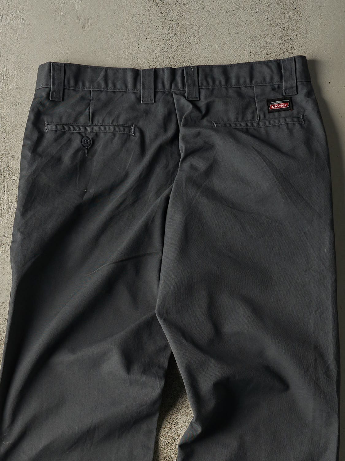 Vintage Y2K Charcoal Grey Dickies Work Pants (34x29.5)