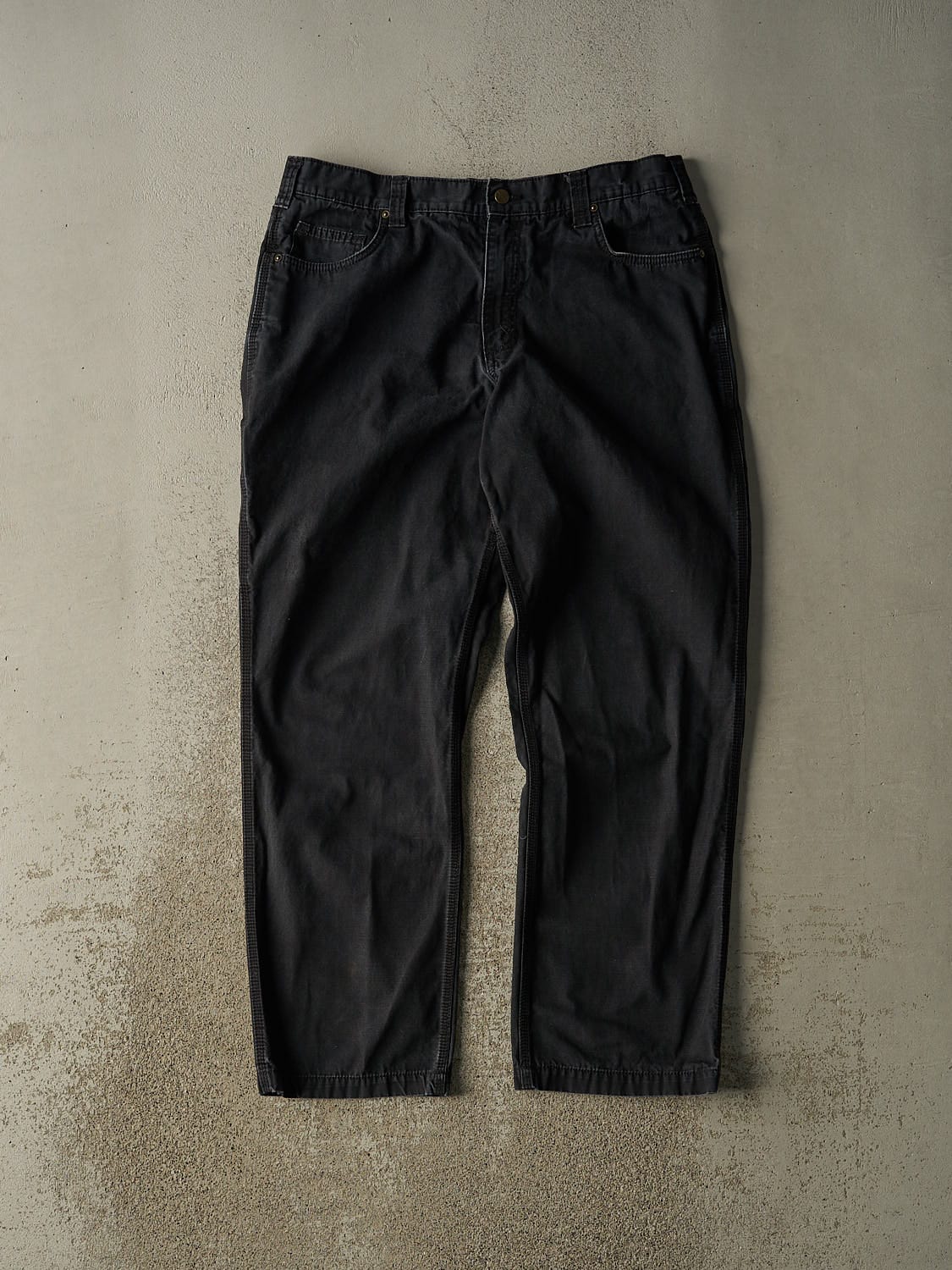 Vintage Y2K Black Carhartt Work Pants (36x31)