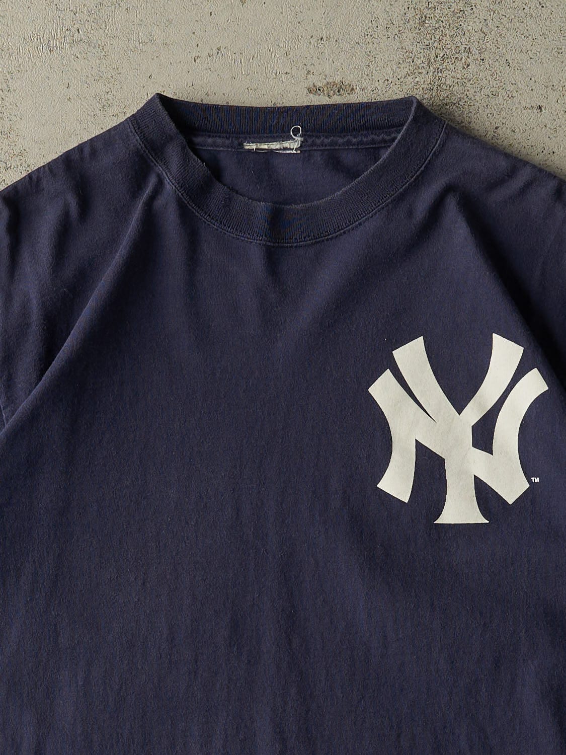 Vintage 08' Navy Blue New York Yankees #62 Joba Chamberlain Tee (S/M)