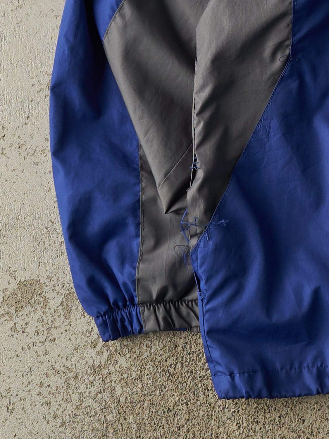 Vintage Y2K Blue New York Giants Windbreaker Jacket (L/XL)