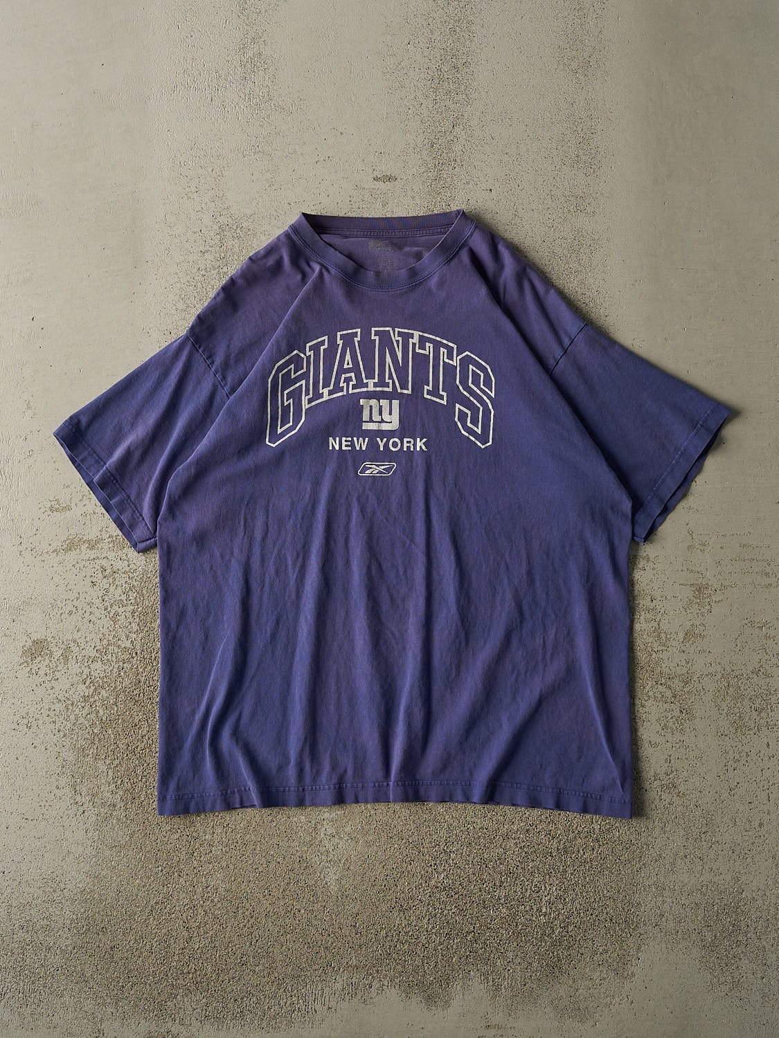 Vintage Y2K Sun Faded Purple New York Giants Tee (XL/XXL)