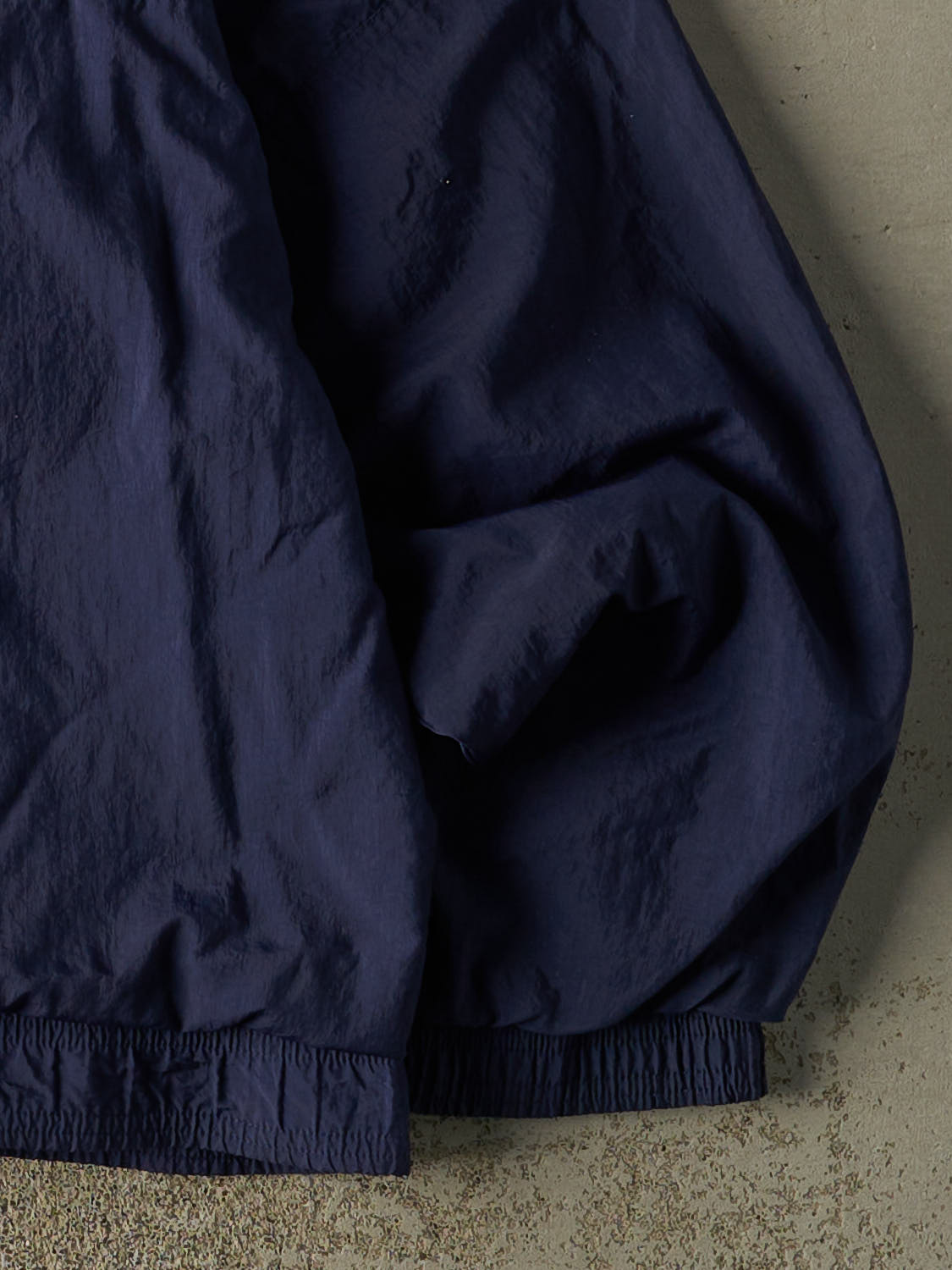 Vintage 90s Navy Blue Adidas Track Jacket (XL)
