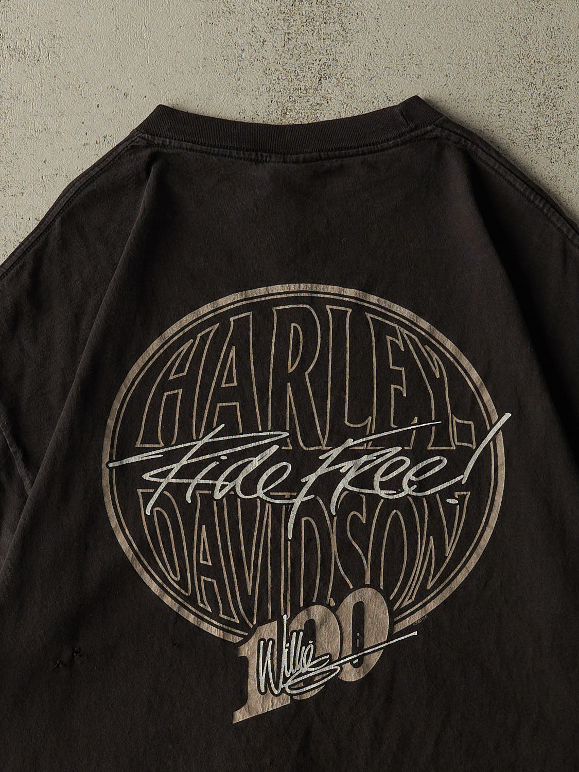 Vintage 03' Black Harley Davidson 100 Years Tee (L/XL)