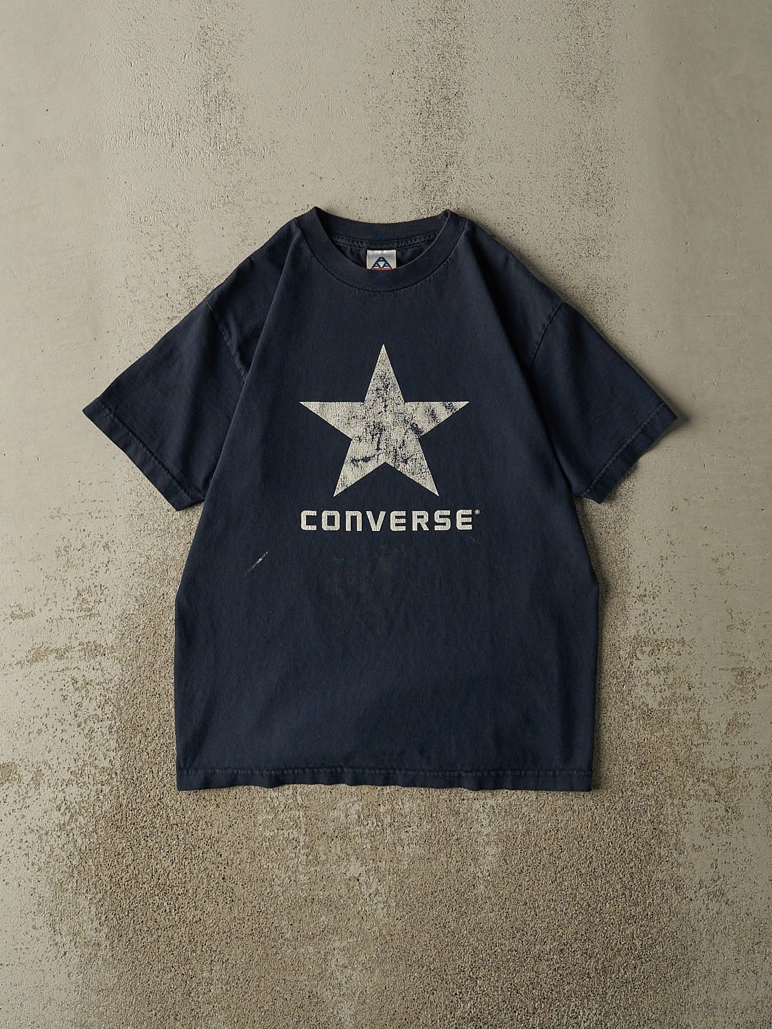 Vintage Y2K Navy Blue Converse Tee (S/M)