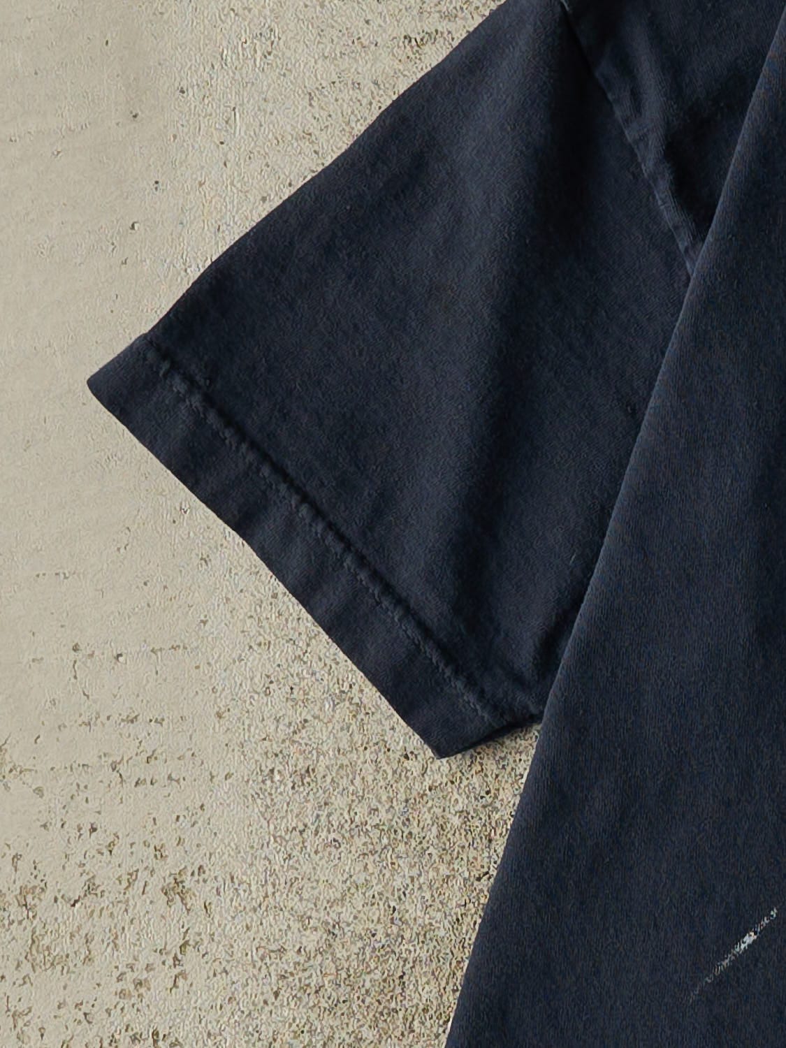 Vintage Y2K Navy Blue Converse Tee (S/M)