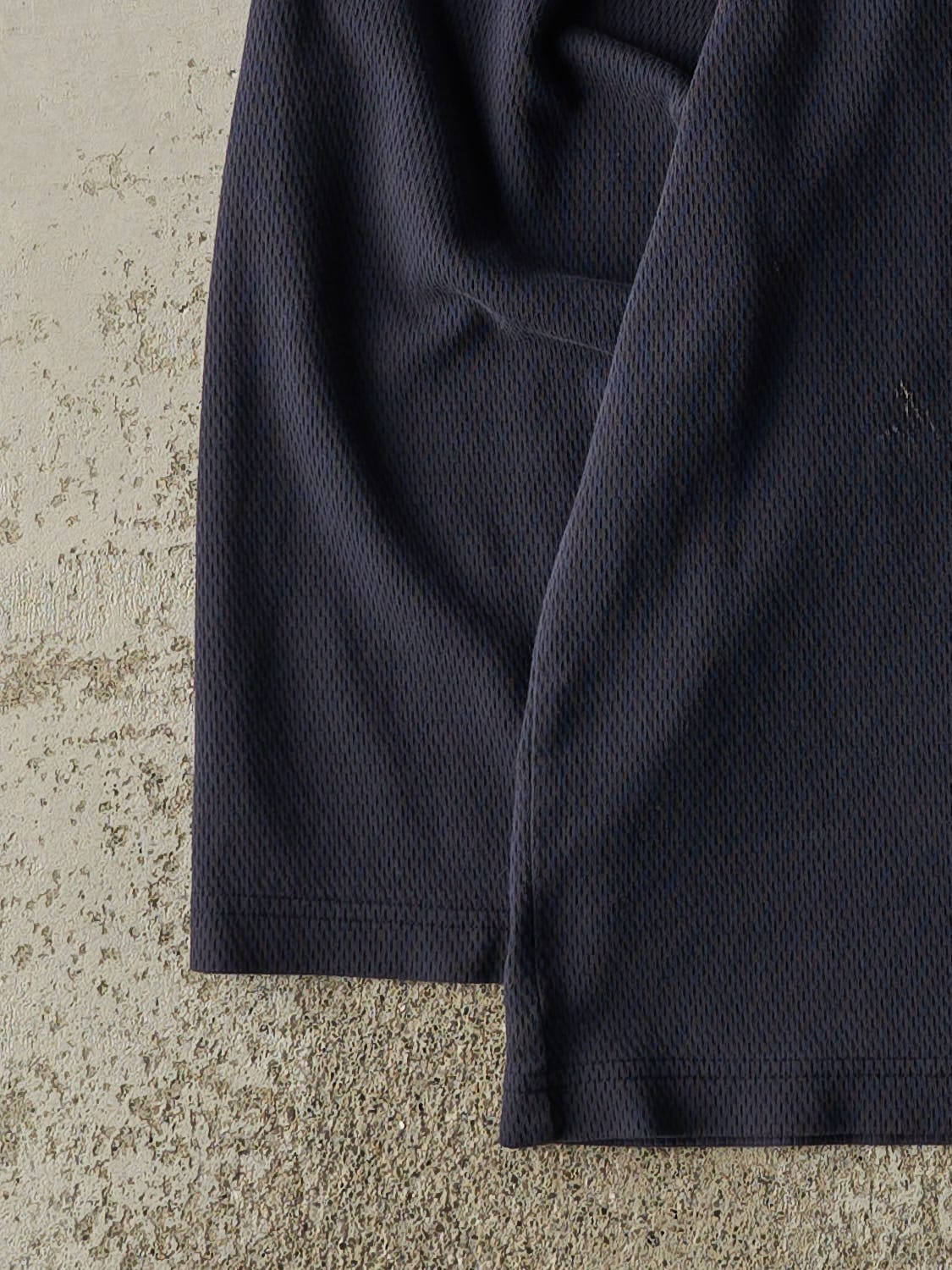 Vintage Y2K Navy Blue Tommy Hilfiger Embroidered Long Sleeve (L/XL)