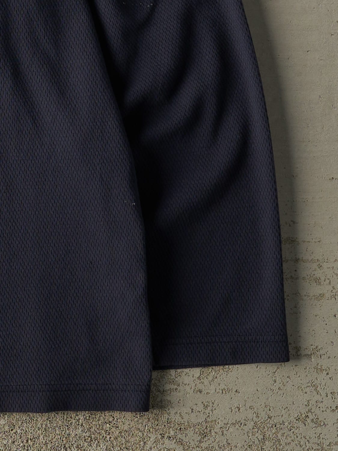 Vintage Y2K Navy Blue Tommy Hilfiger Embroidered Long Sleeve (L/XL)