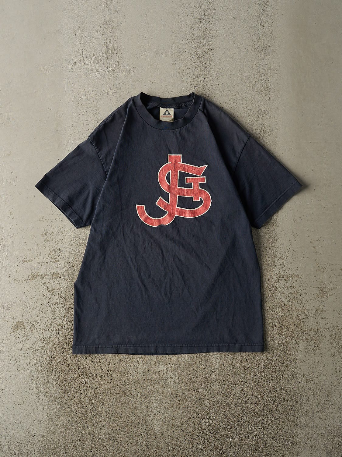 Vintage Y2K Navy Blue St. Johns Tee (M/L)