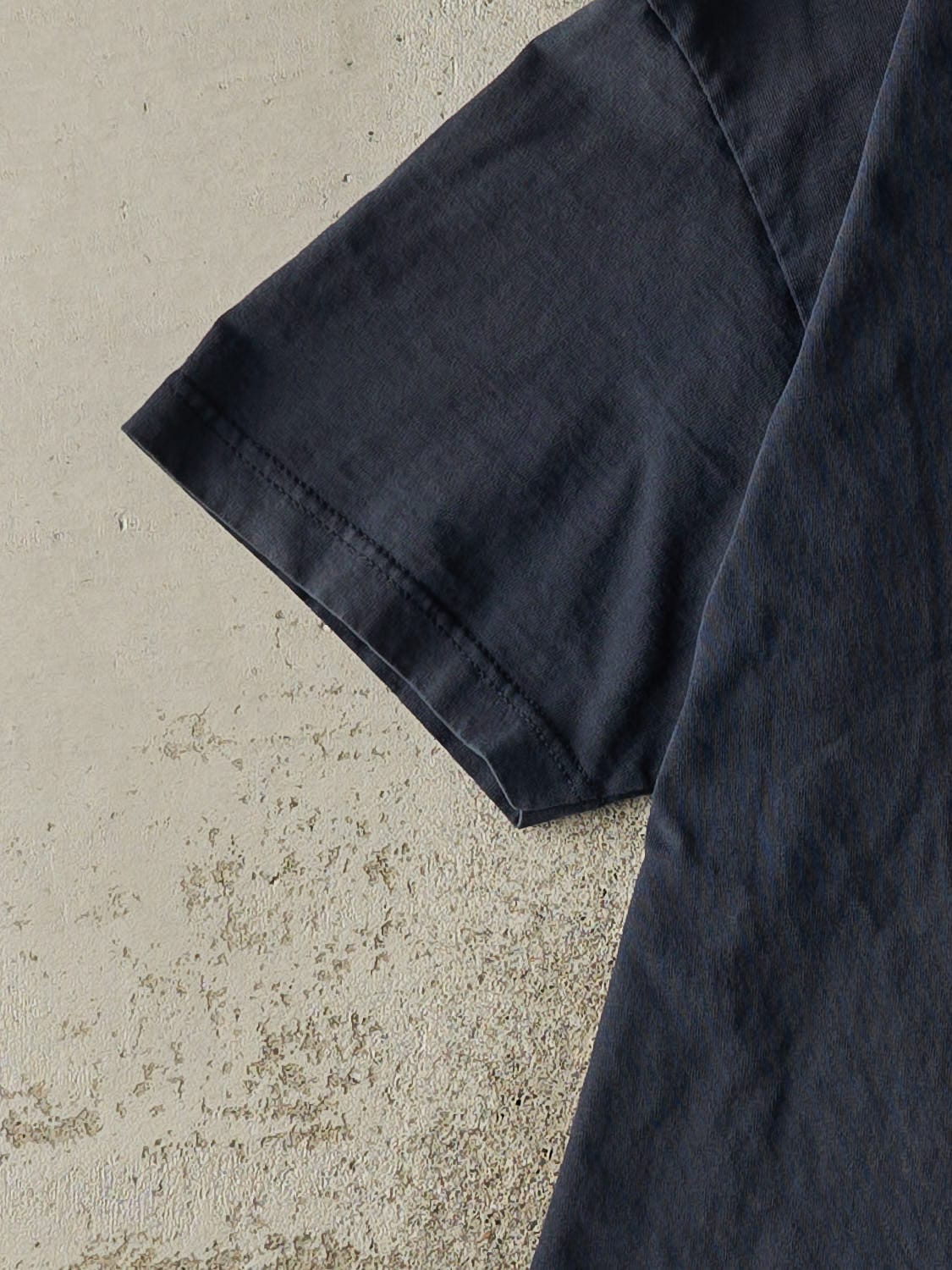 Vintage Y2K Navy Blue St. Johns Tee (M/L)