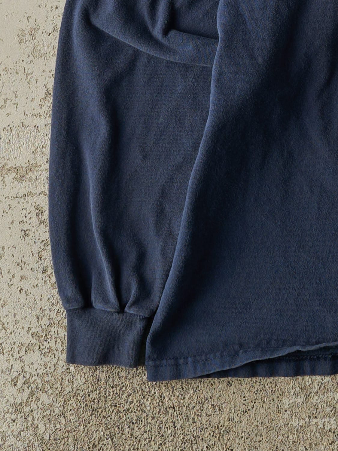 Vintage 90s Navy Blue Sheppard Wrestling Long Sleeve (L)