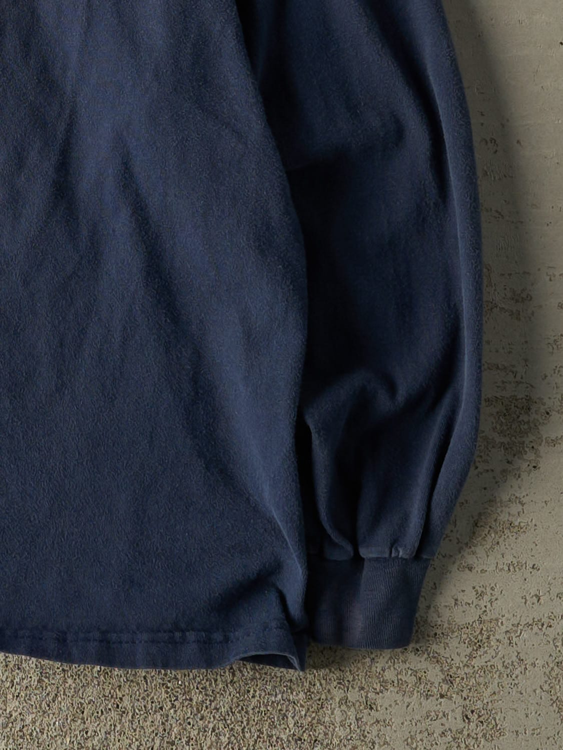 Vintage 90s Navy Blue Sheppard Wrestling Long Sleeve (L)
