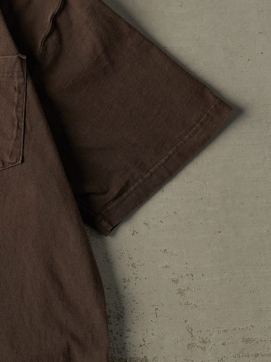 Vintage Y2K Brown Carhartt Pocket Tee (L/XL)