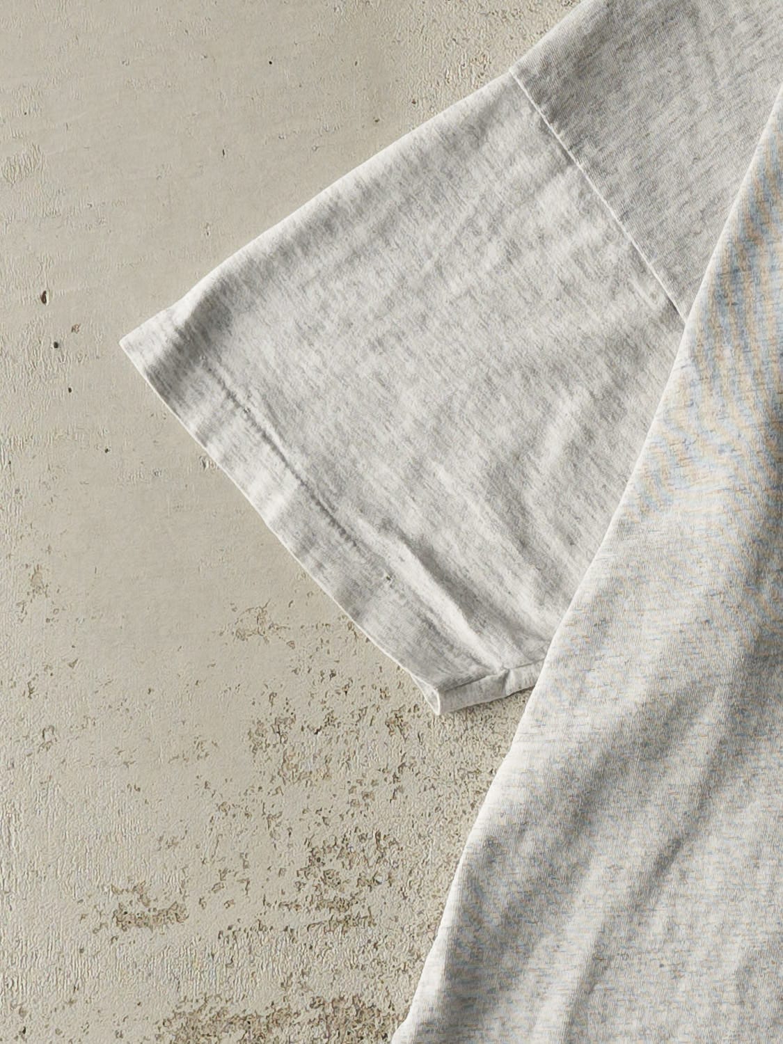 Vintage 90s Heather Grey Maine Single Stitch Tee (XL)
