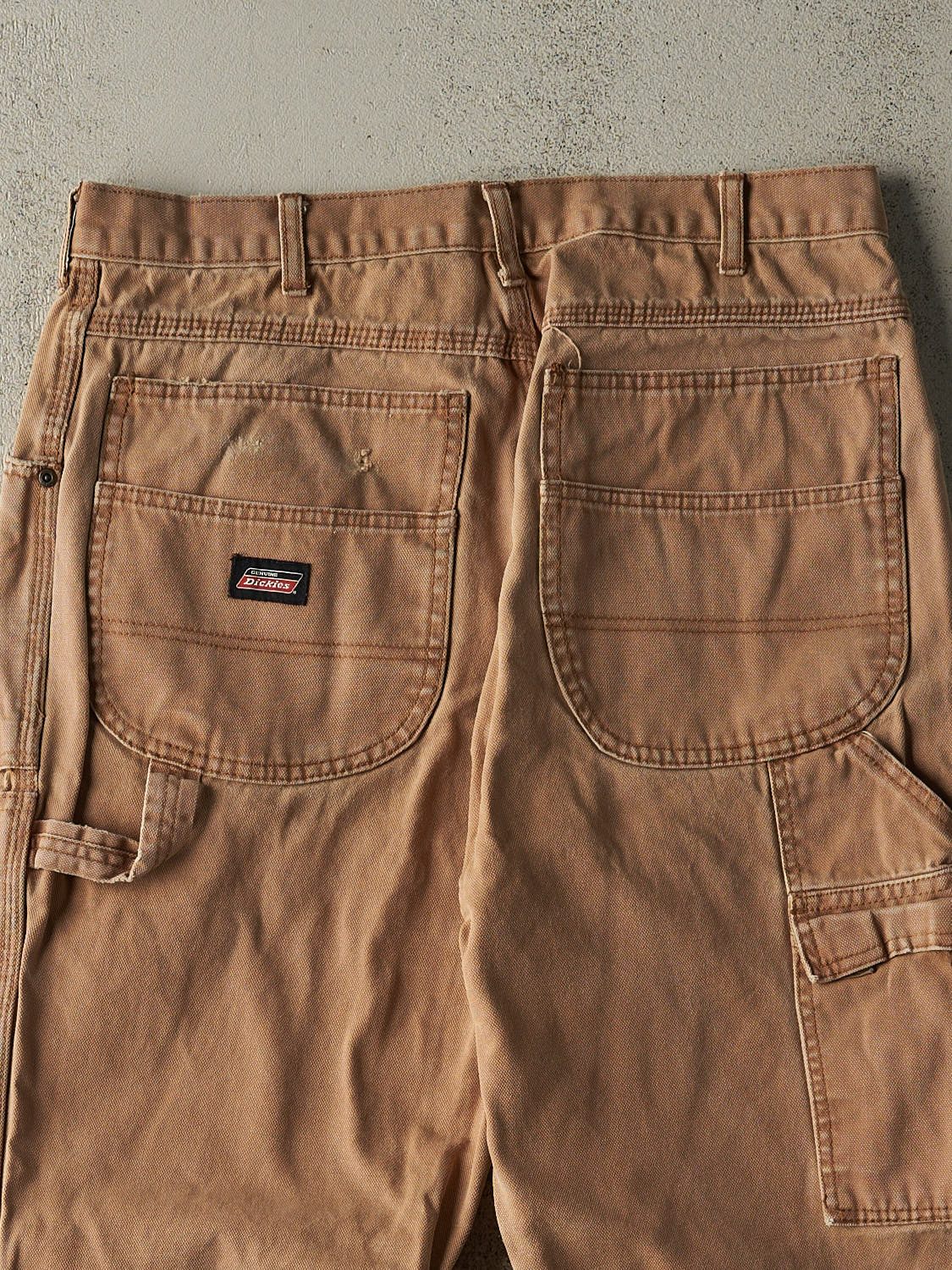 Vintage Y2K Camel Dickies Double Knee L Pocket Carpenter Pants (33x29)
