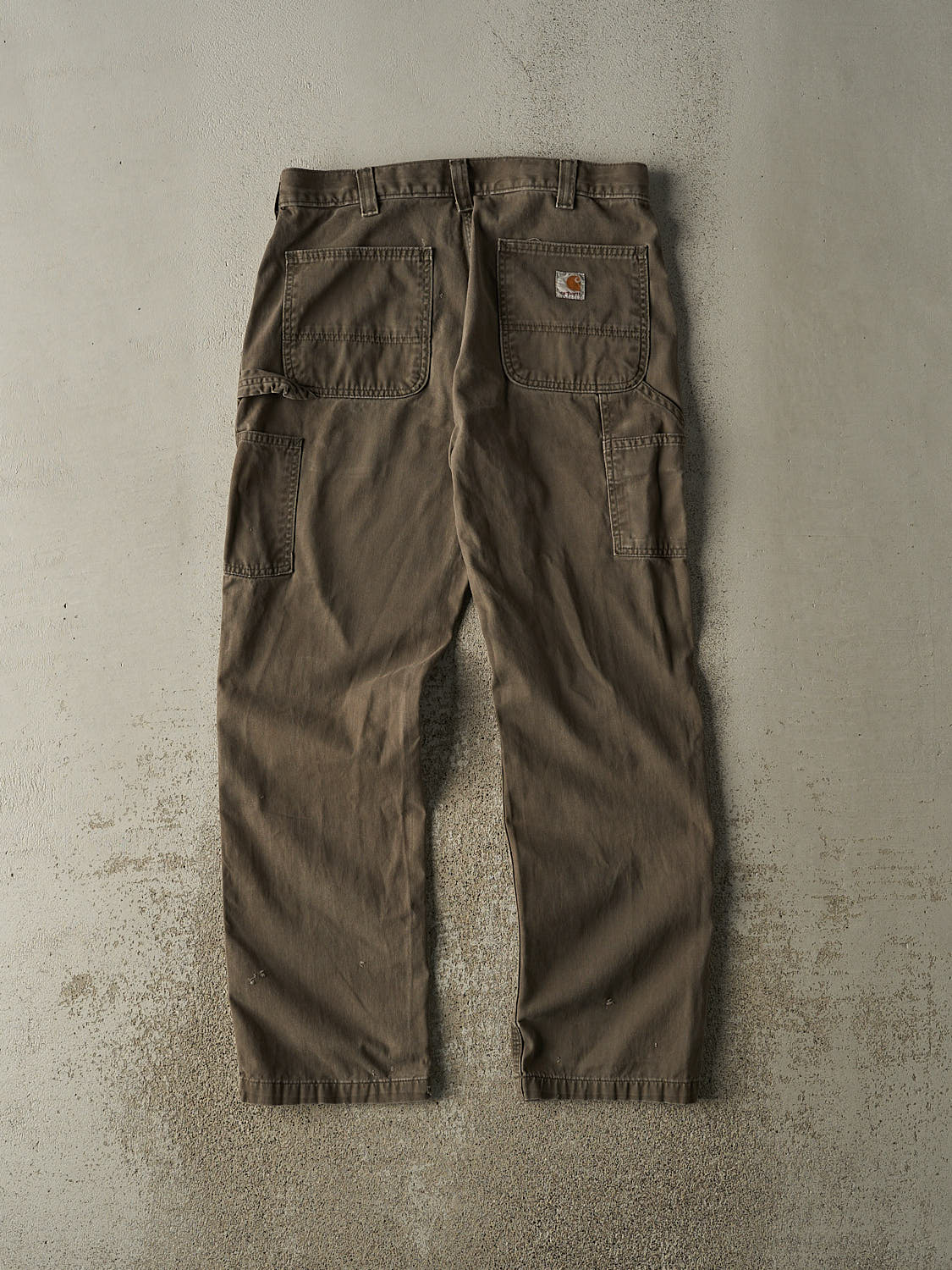 Vintage Y2K Green Carhartt Carpenter Pants (33x31)