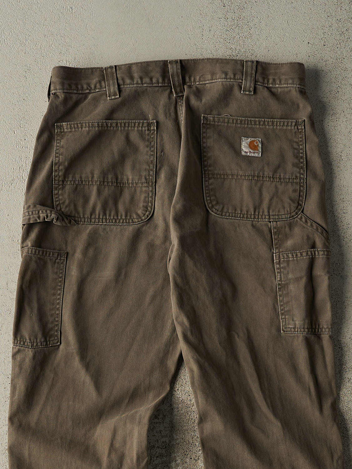 Vintage Y2K Green Carhartt Carpenter Pants (33x31)