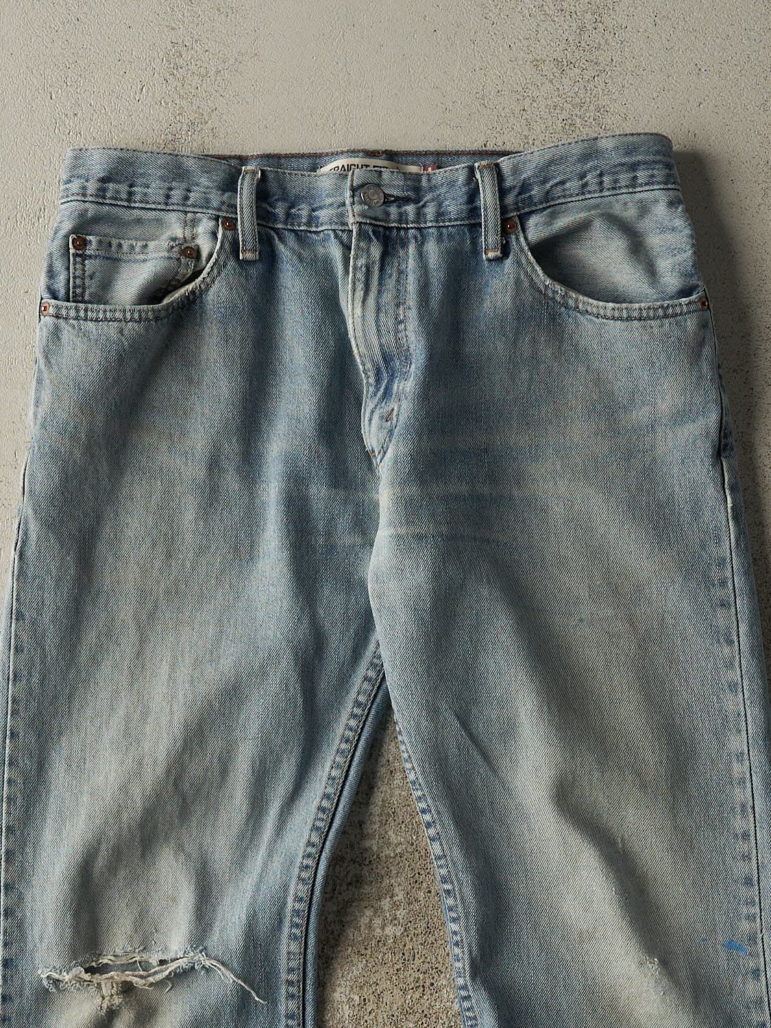 Vintage 90s Light Wash Levi's 505 Jeans (33x29)