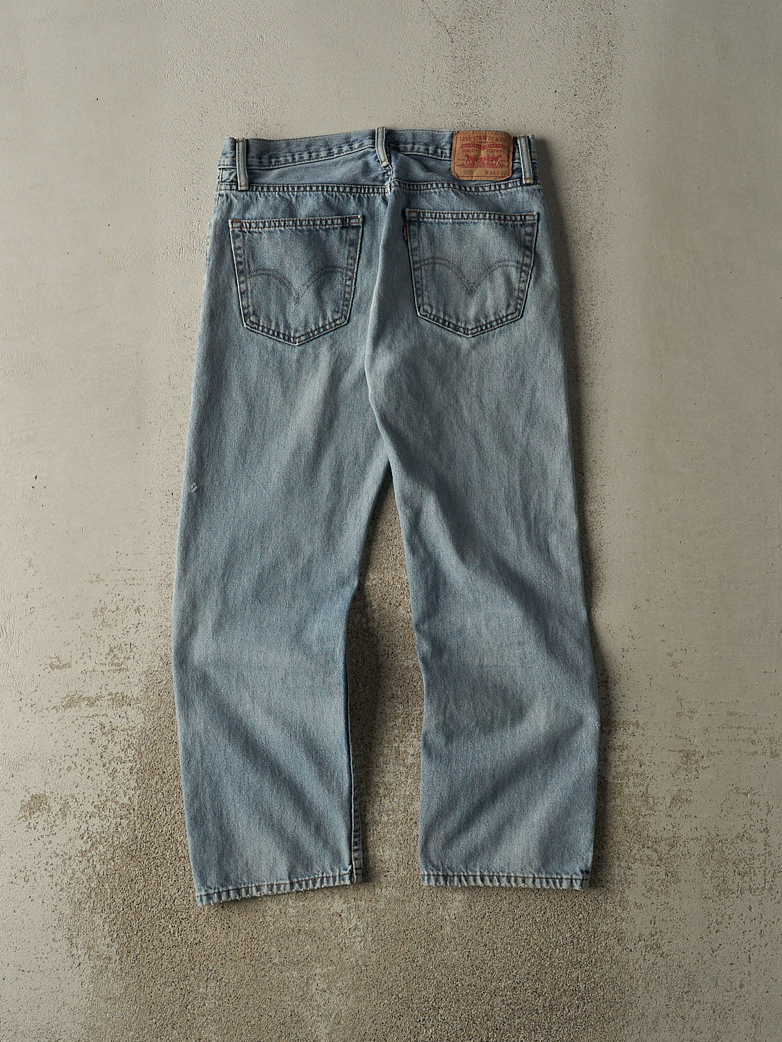 Vintage 90s Light Wash Levi's 505 Jeans (33x29)