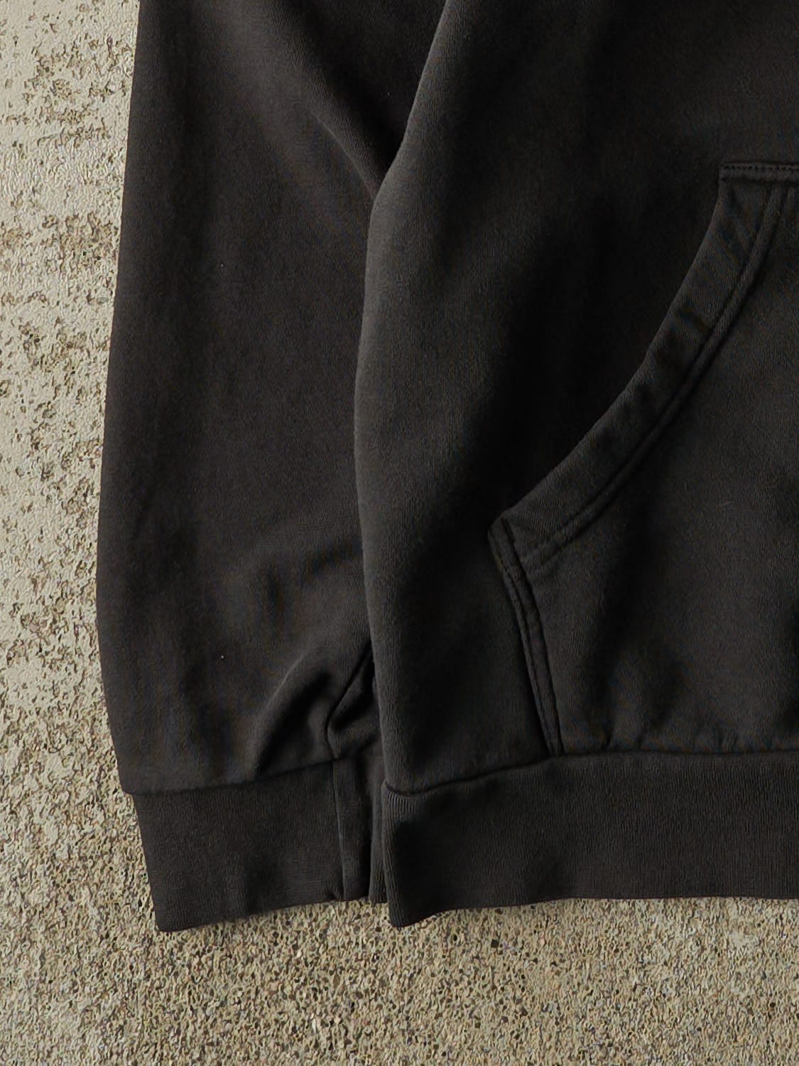 Vintage Y2K Black Champion Ohio State University Embroidered Hoodie (L)