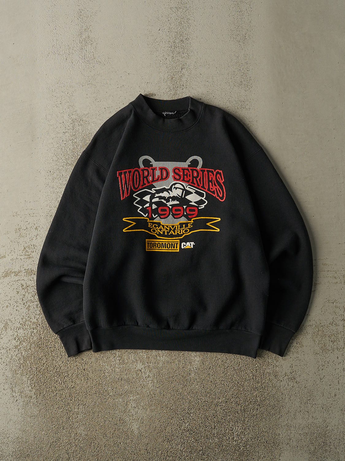 Vintage 99' Black World Series Racing Crewneck (M)