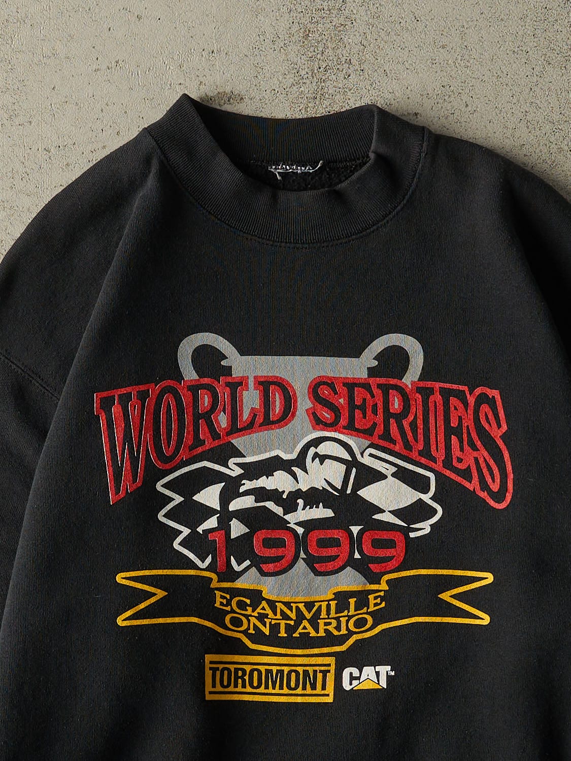 Vintage 99' Black World Series Racing Crewneck (M)