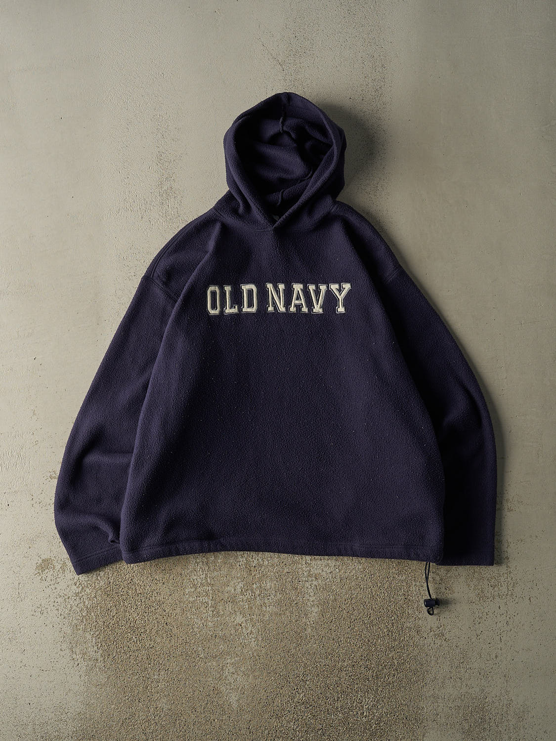 Vintage Y2K Navy Blue Old Navy Fleece Hoodie (XXL)