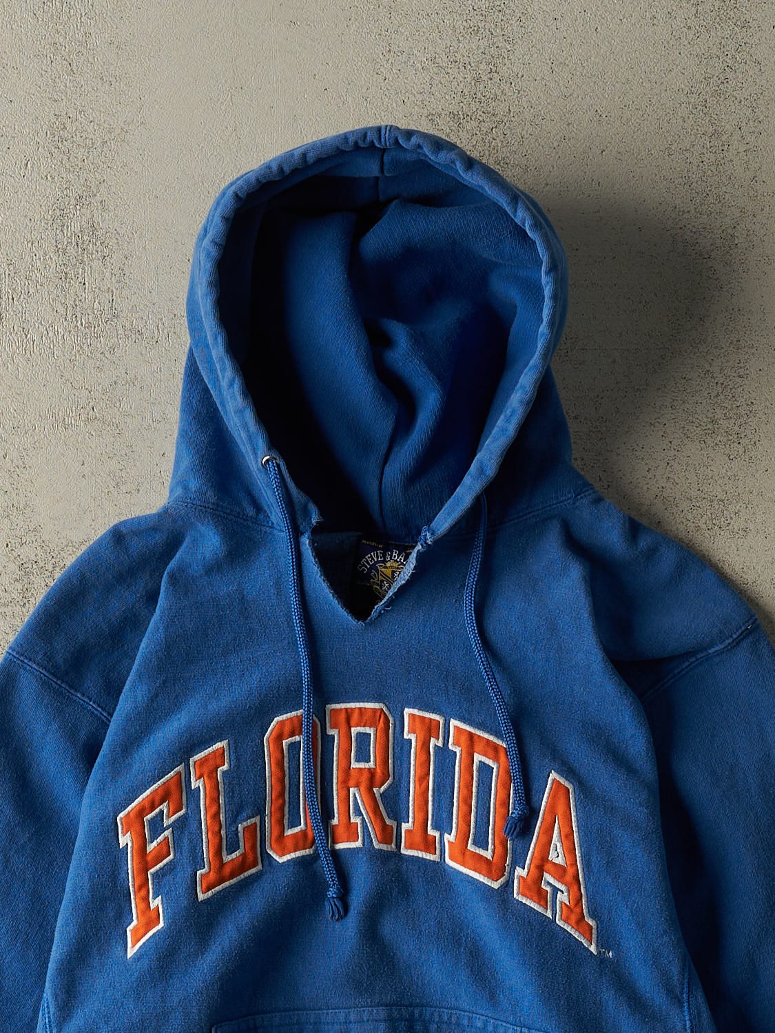 Vintage Y2K Blue University of Florida Embroidered Hoodie (S/M)