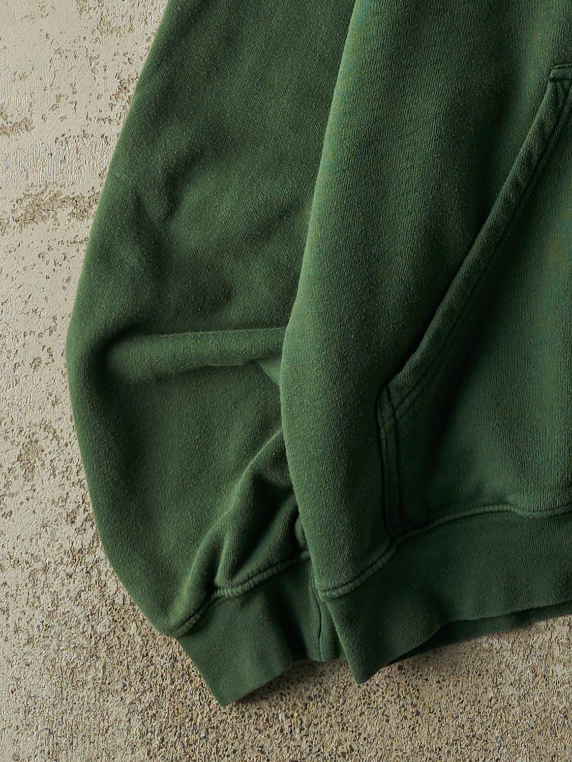 Vintage Y2K Sun Faded Green Nike Embroidered Hoodie (M/L)