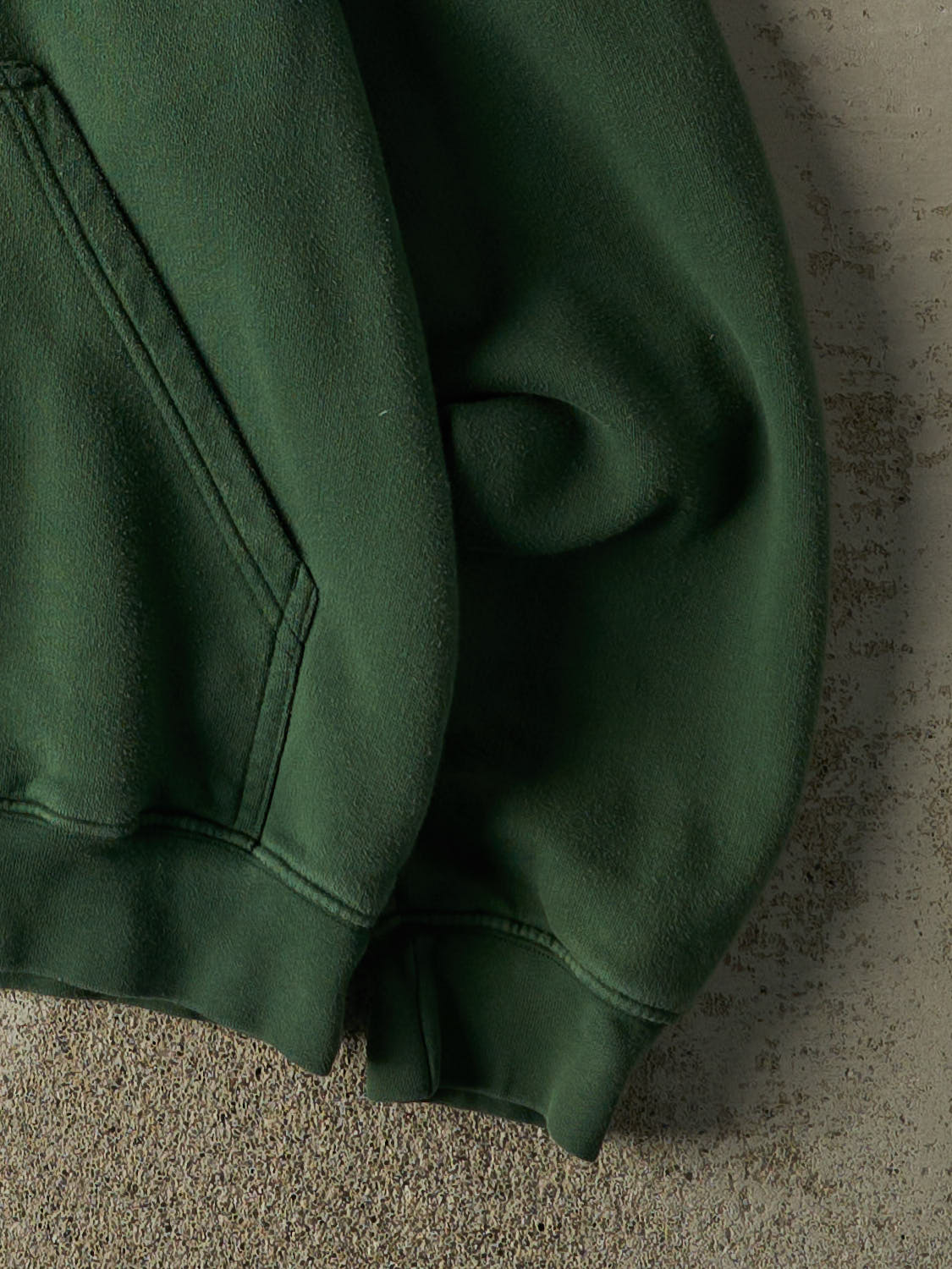 Vintage Y2K Sun Faded Green Nike Embroidered Hoodie (M/L)