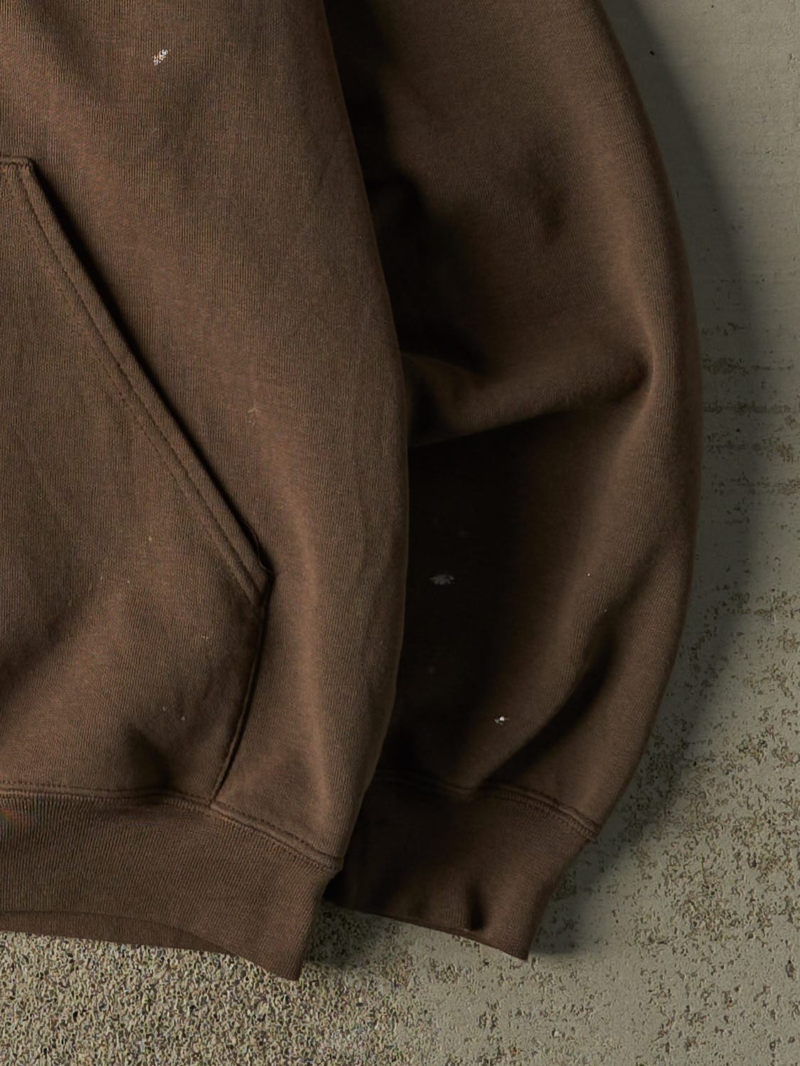 Vintage 90s Sun Faded Brown Carhartt Embroidered Hoodie (L/XL)