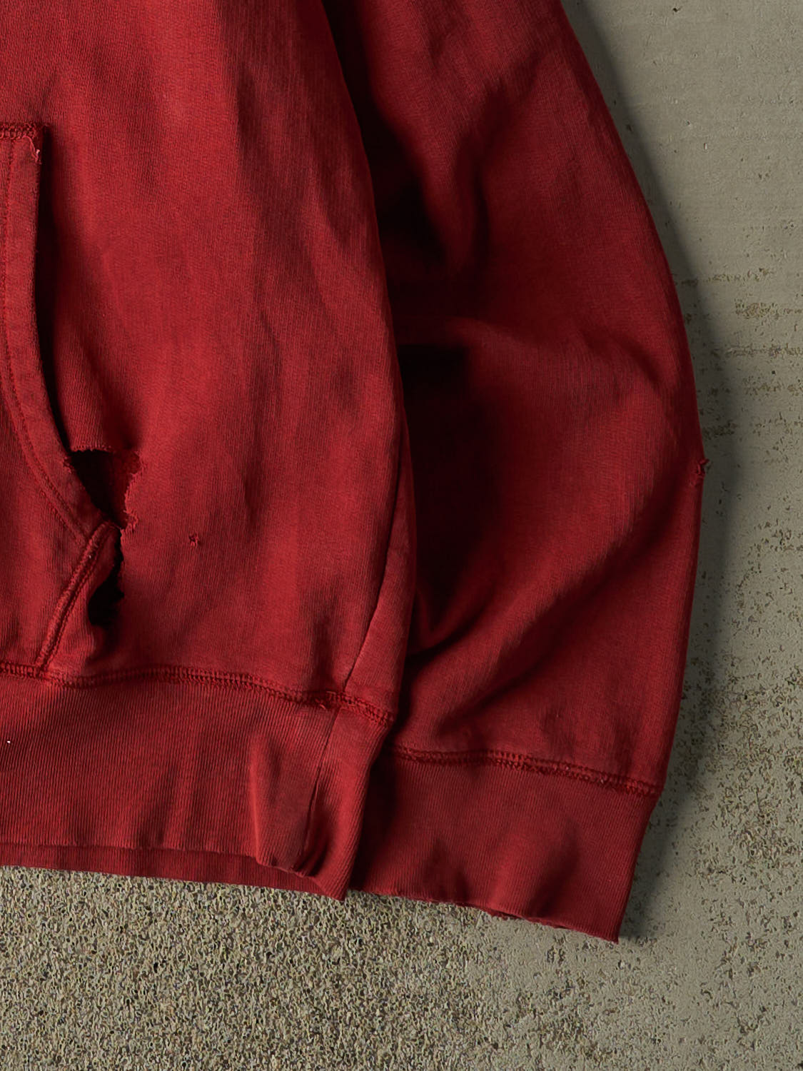 Vintage 90s Red Old Navy Embroidered Hoodie (L/XL)