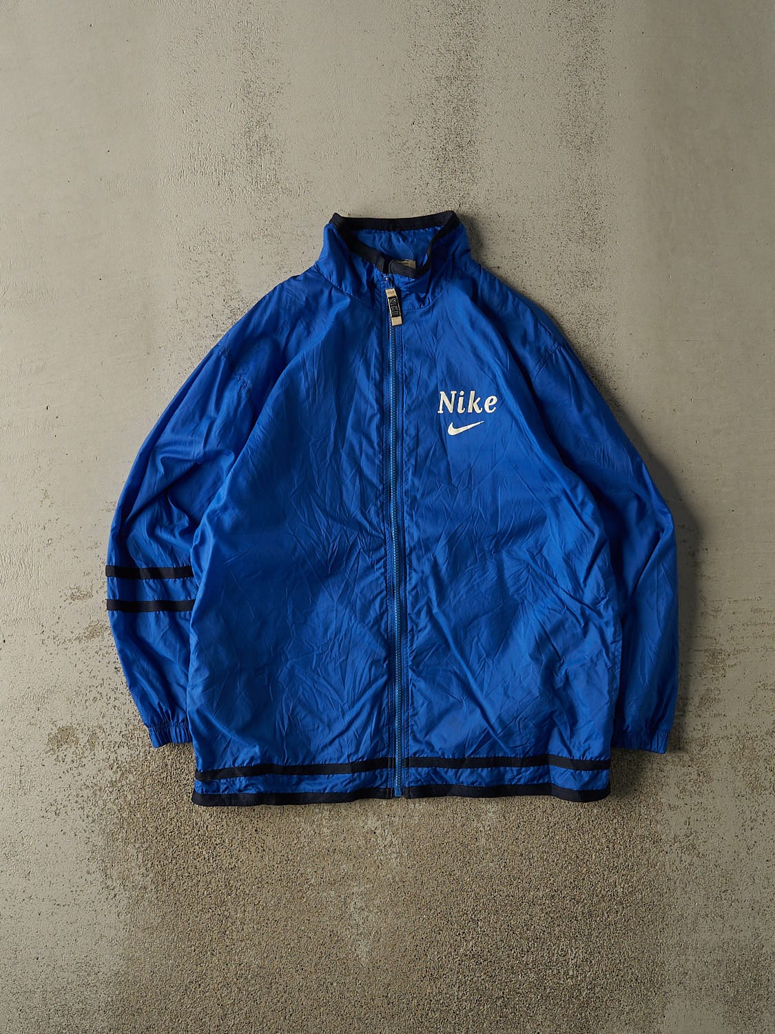 Vintage 90s Blue Nike Windbreaker Jacket (M/L)