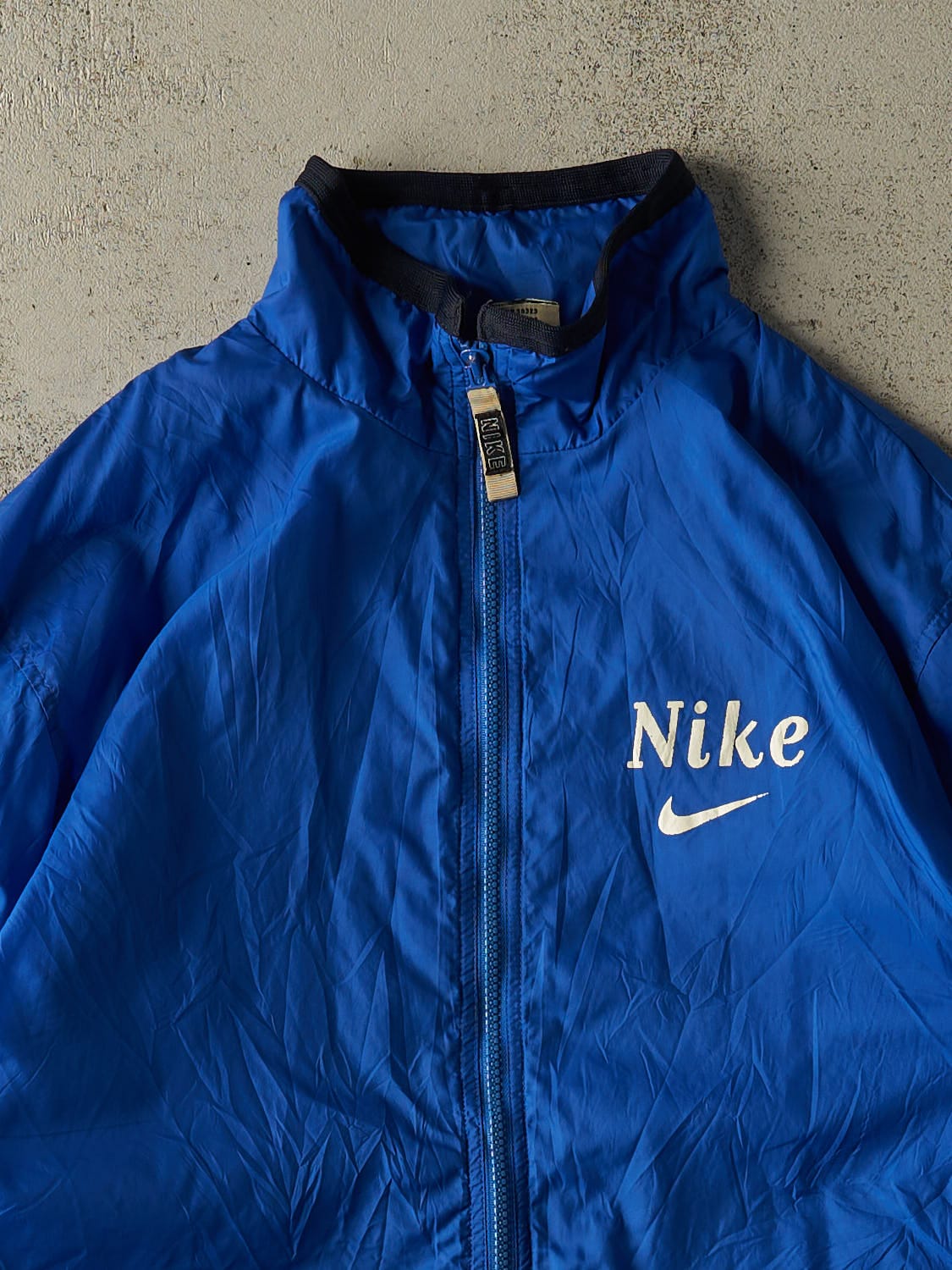 Vintage 90s Blue Nike Windbreaker Jacket (M/L)