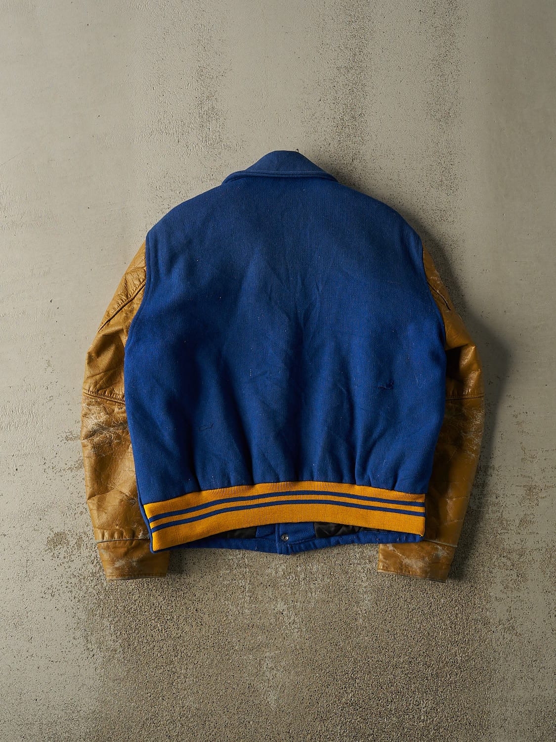 Vintage 83' Blue Hockey Varsity Jacket (M/L)