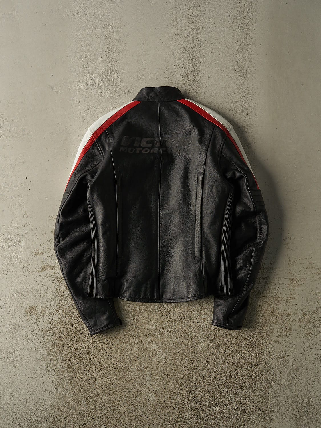 Vintage 90s Black Victory Motorcycles Racing Jacket (S)