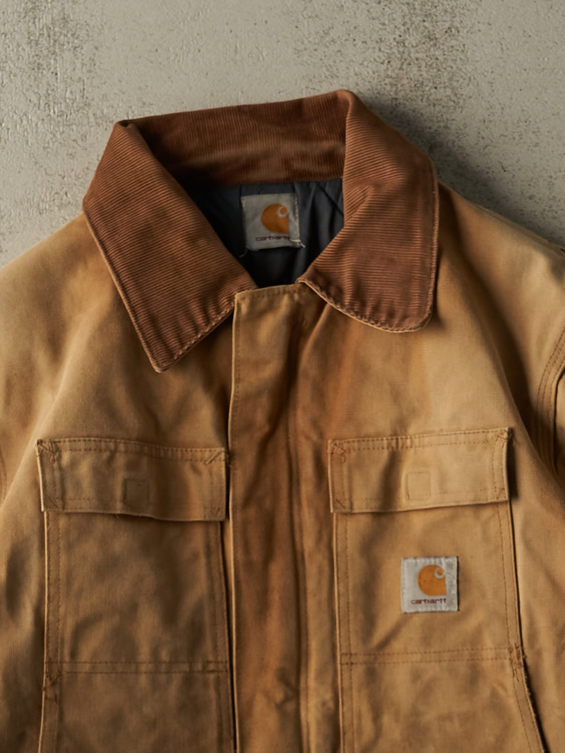 Vintage 90s Beige Carhartt Arctic Jacket (XXL)