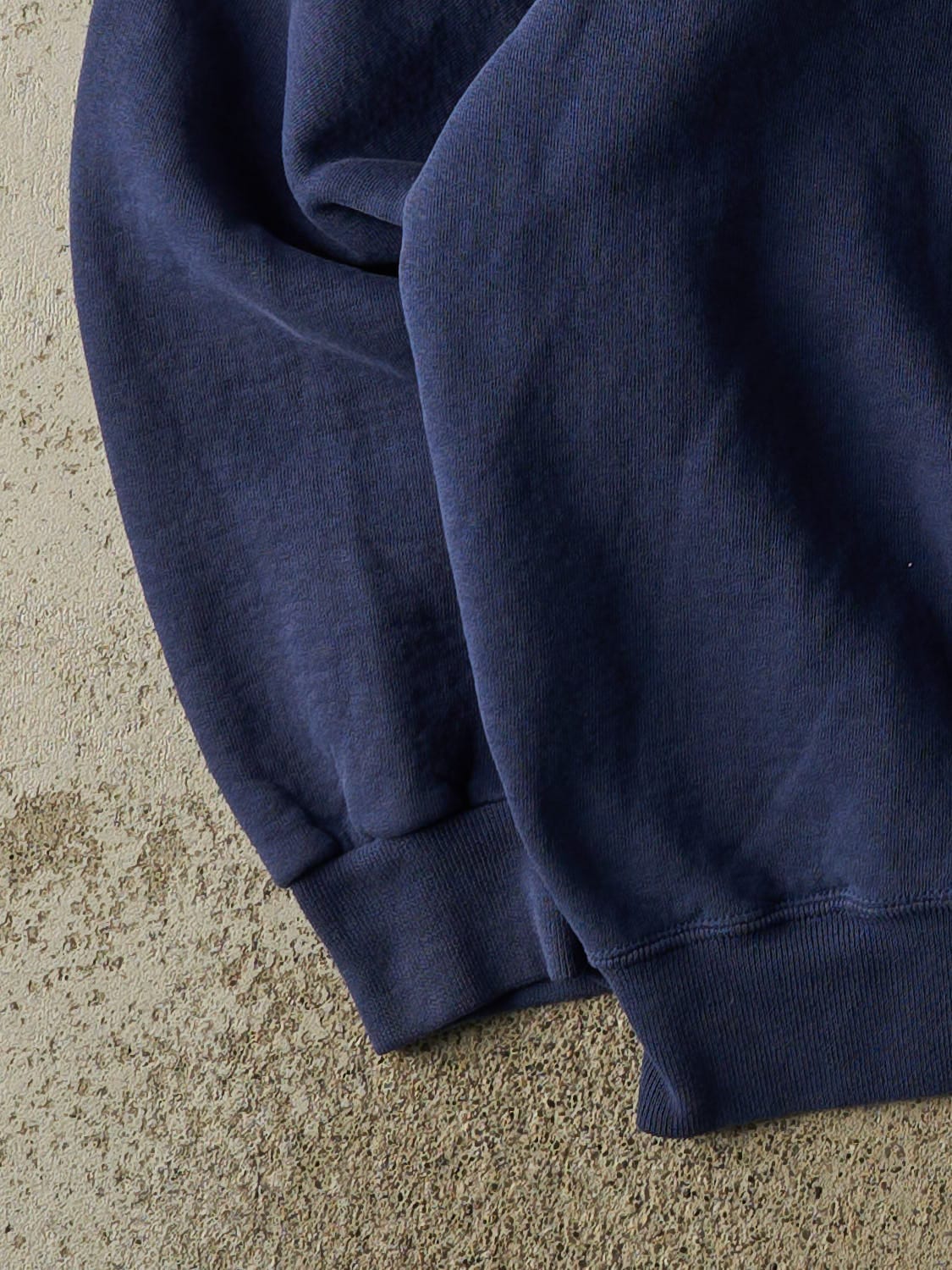 Vintage 90s Sun Faded Navy Russell Athletic Blank Crewneck (XL/XXL)