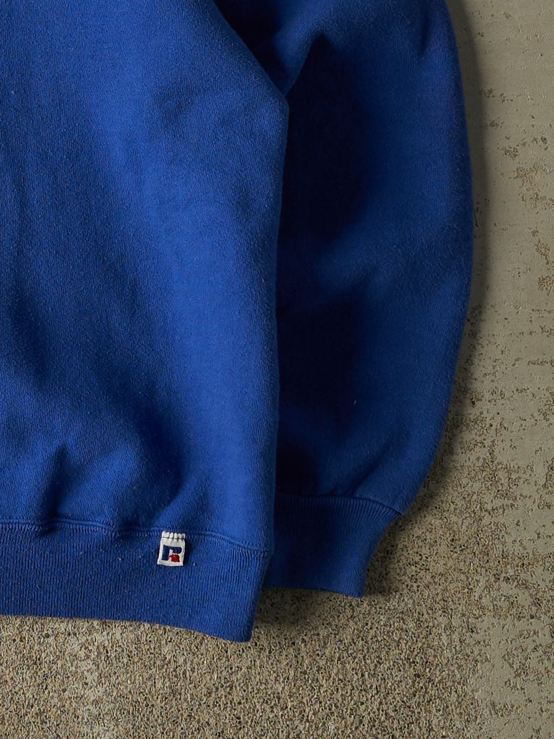 Vintage 80s Blue Russell Athletic Blank Crewneck (M/L)