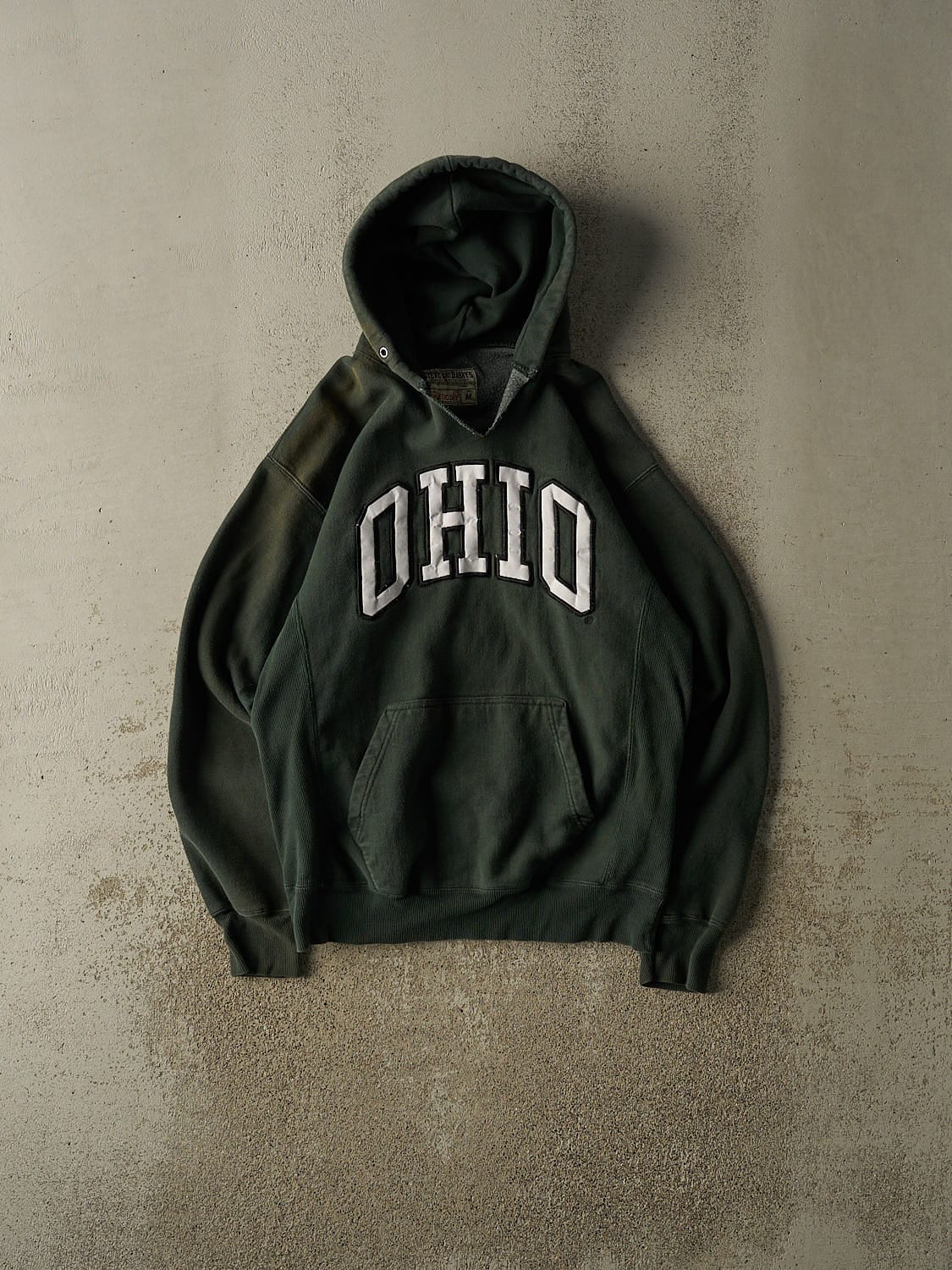Vintage 90s Green Ohio State Hoodie (M/L)