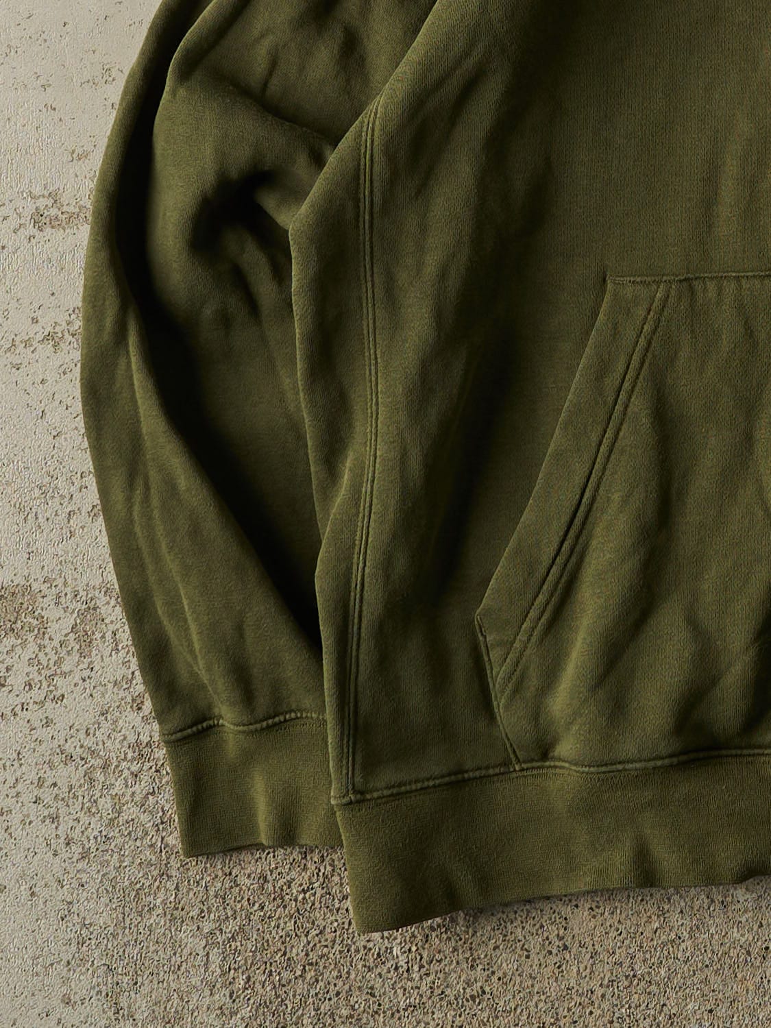 Vintage Y2K Green Nike Embroidered Hoodie (L/XL)