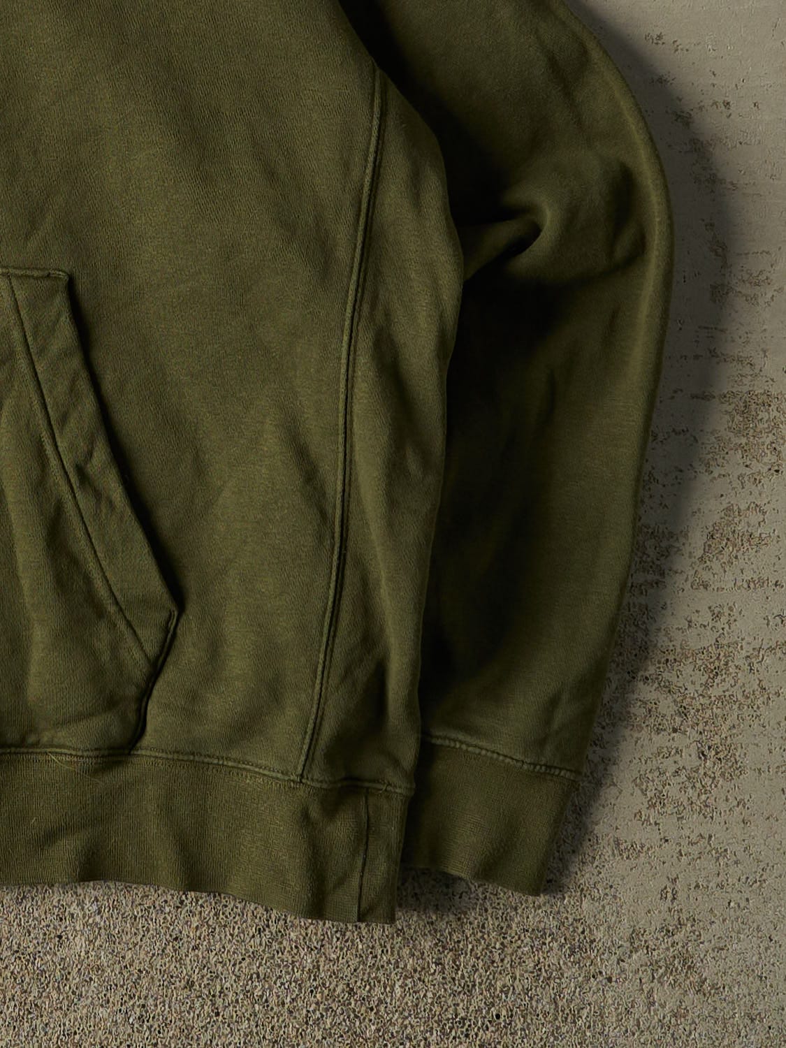 Vintage Y2K Green Nike Embroidered Hoodie (L/XL)
