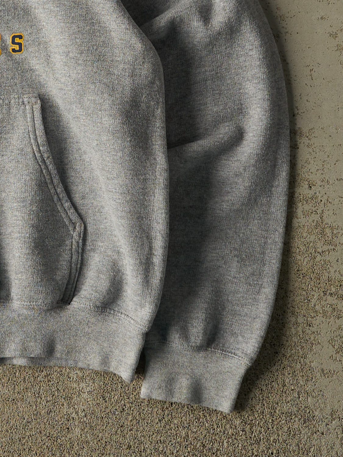 Vintage 90s Heather Grey US Naval Academy Hoodie (S)